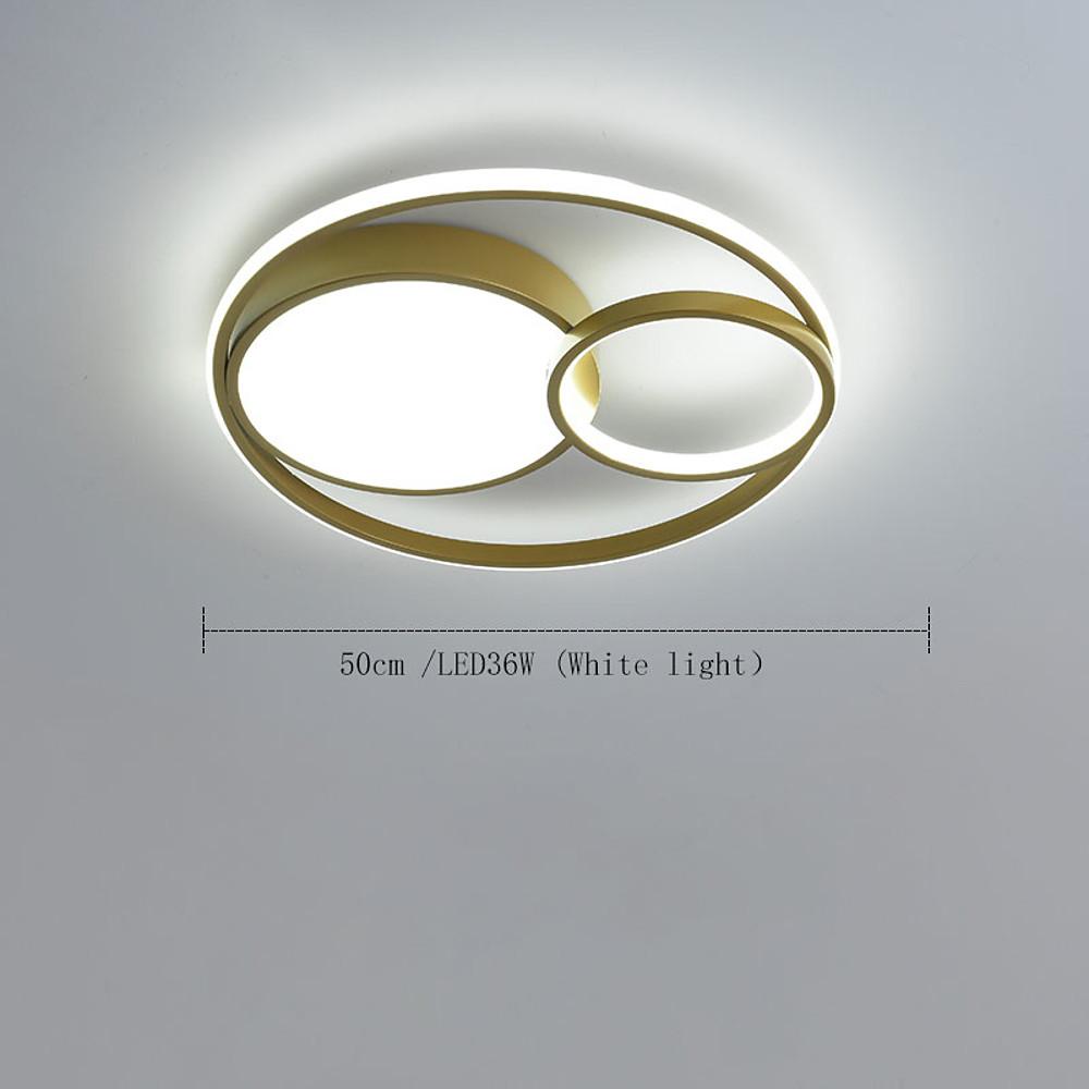3 Ring Minimalist Acrylic LED Flush Mount Ceiling Light