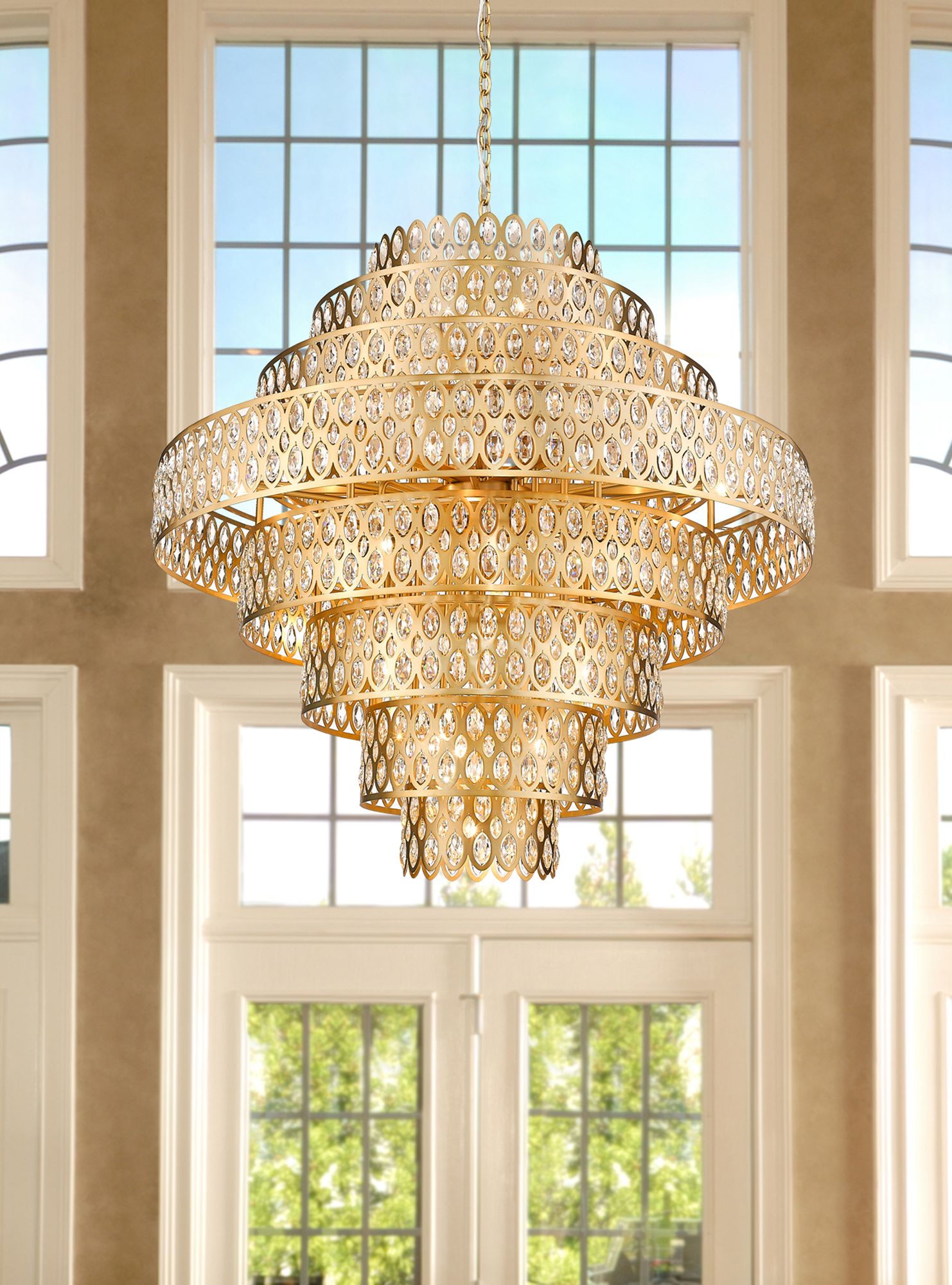 Dealey 25-Light Chandelier