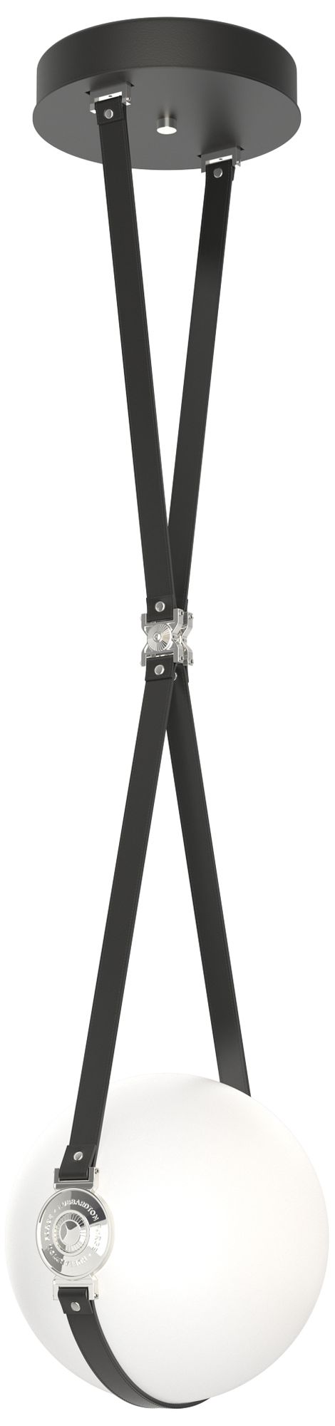 Derby 10.9"W Polished Nickel Plate LED with Chandelier