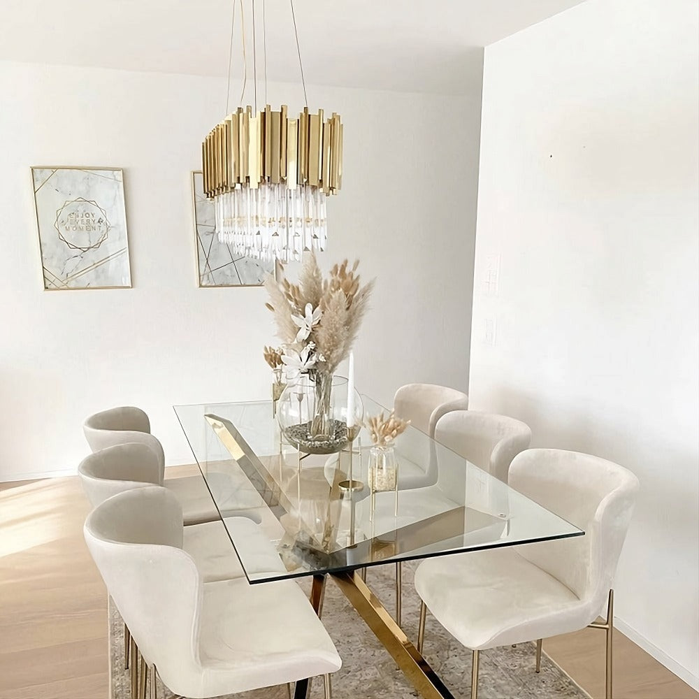 Gio Crystal Dining Room Chandelier — product detail 3