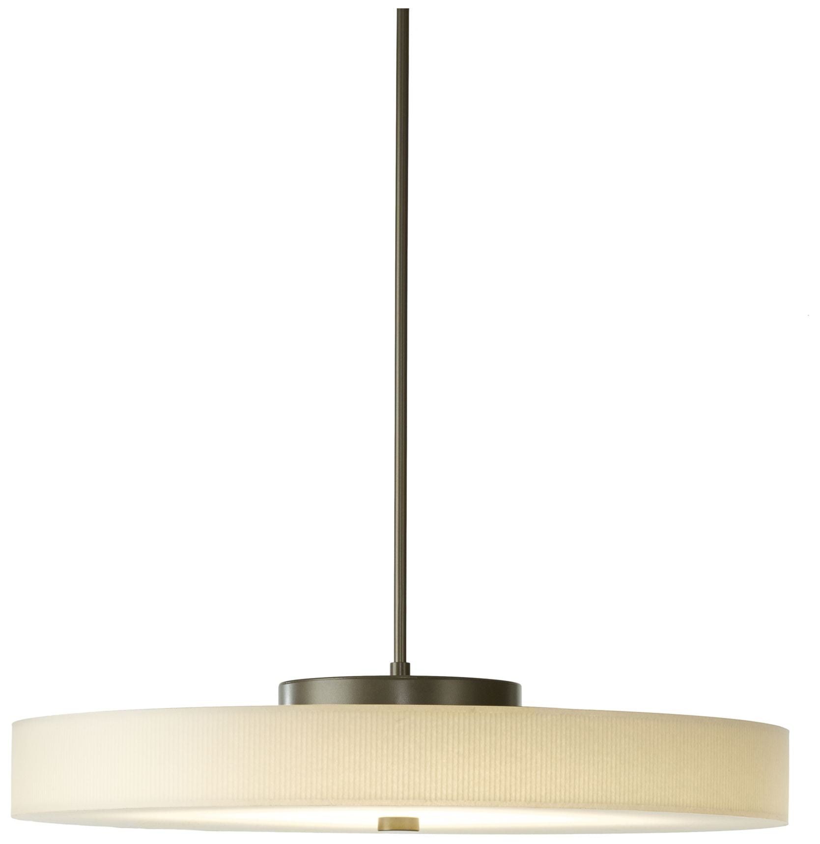 Disq 23" Wide Large Dark Smoke LED Chandelier