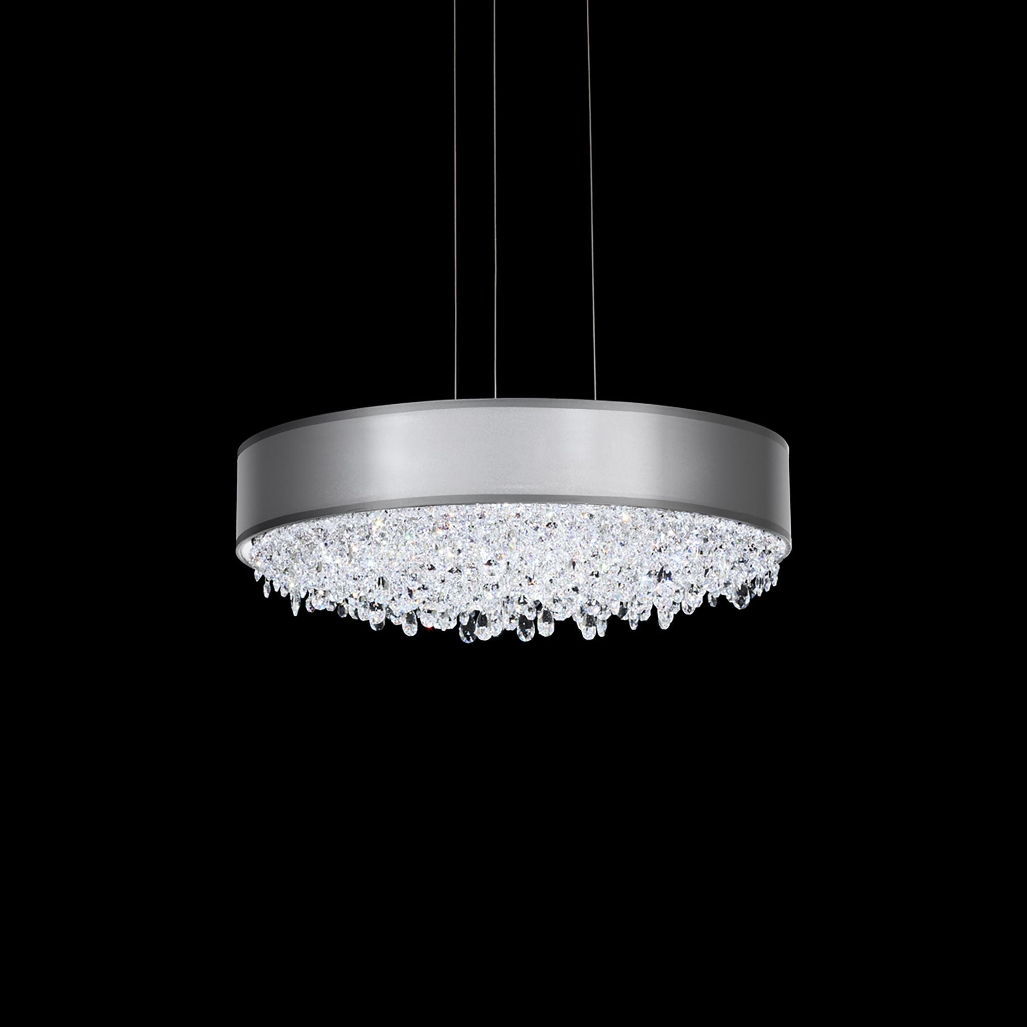 Eclyptix LED 6.5"H X 1-Light Crystal Pendant