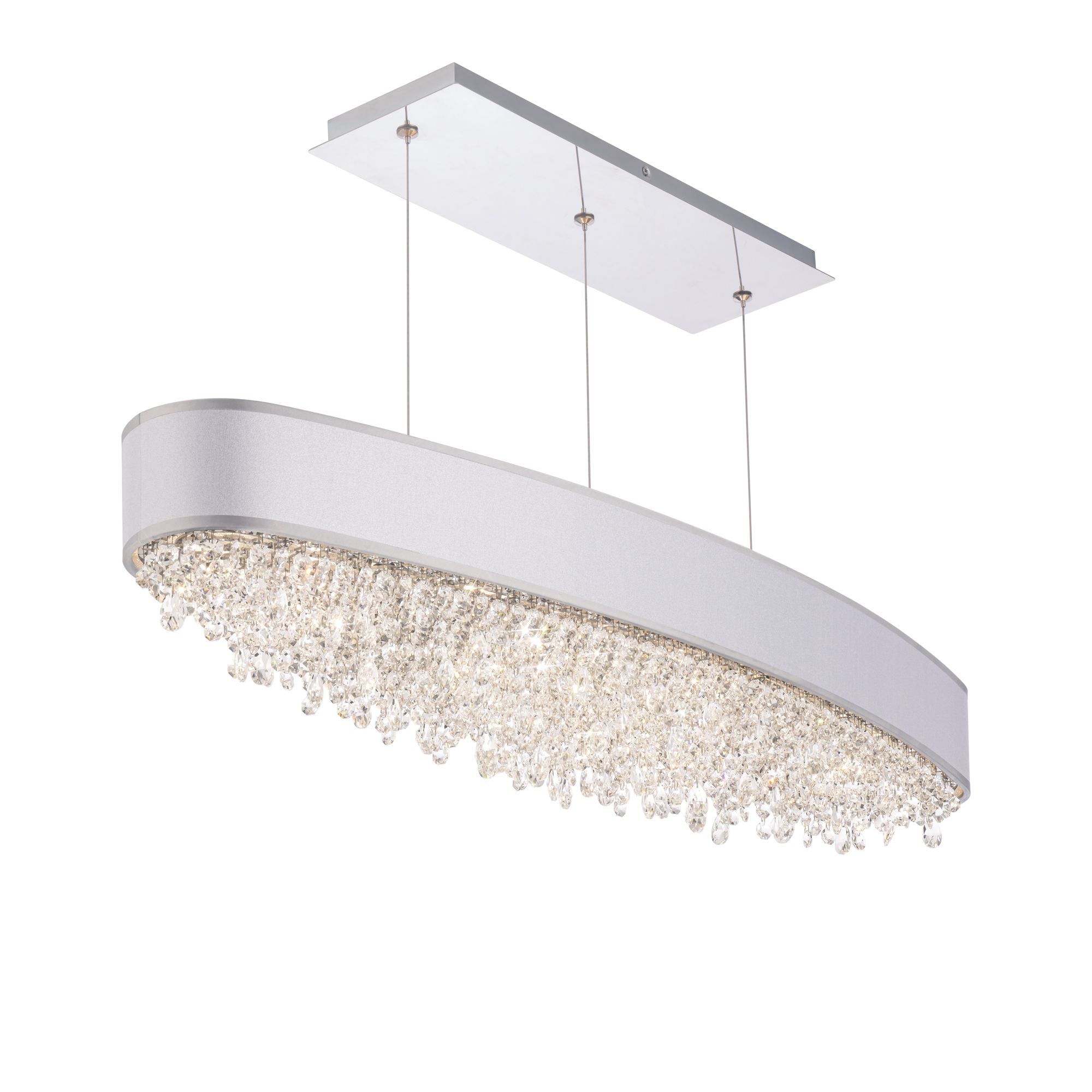 Eclyptix LED 6.5"H X 35.9"W 1-Light Linear Pendant