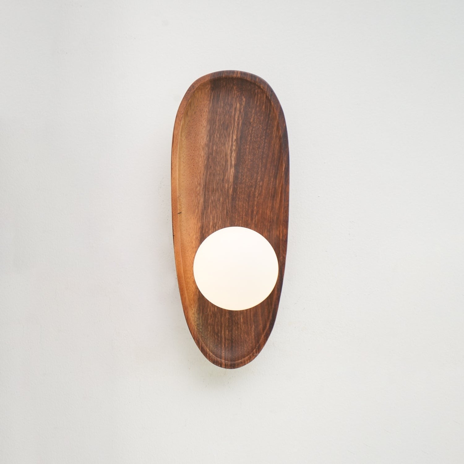 Eivor Wooden Globe Wall Light