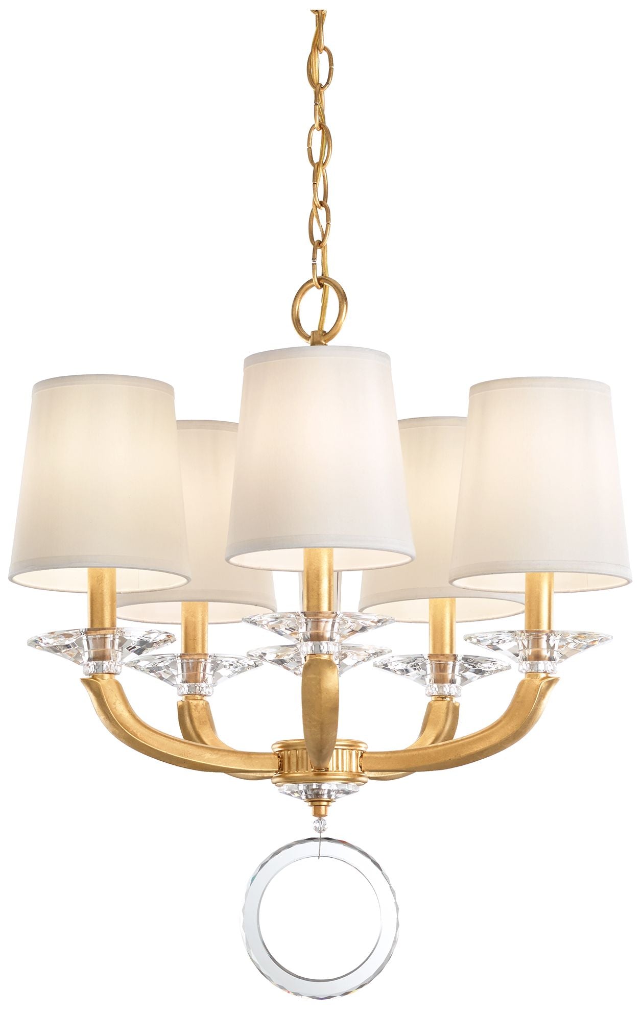 Emilea 22.5"H X 5-Light Crystal Chandelier