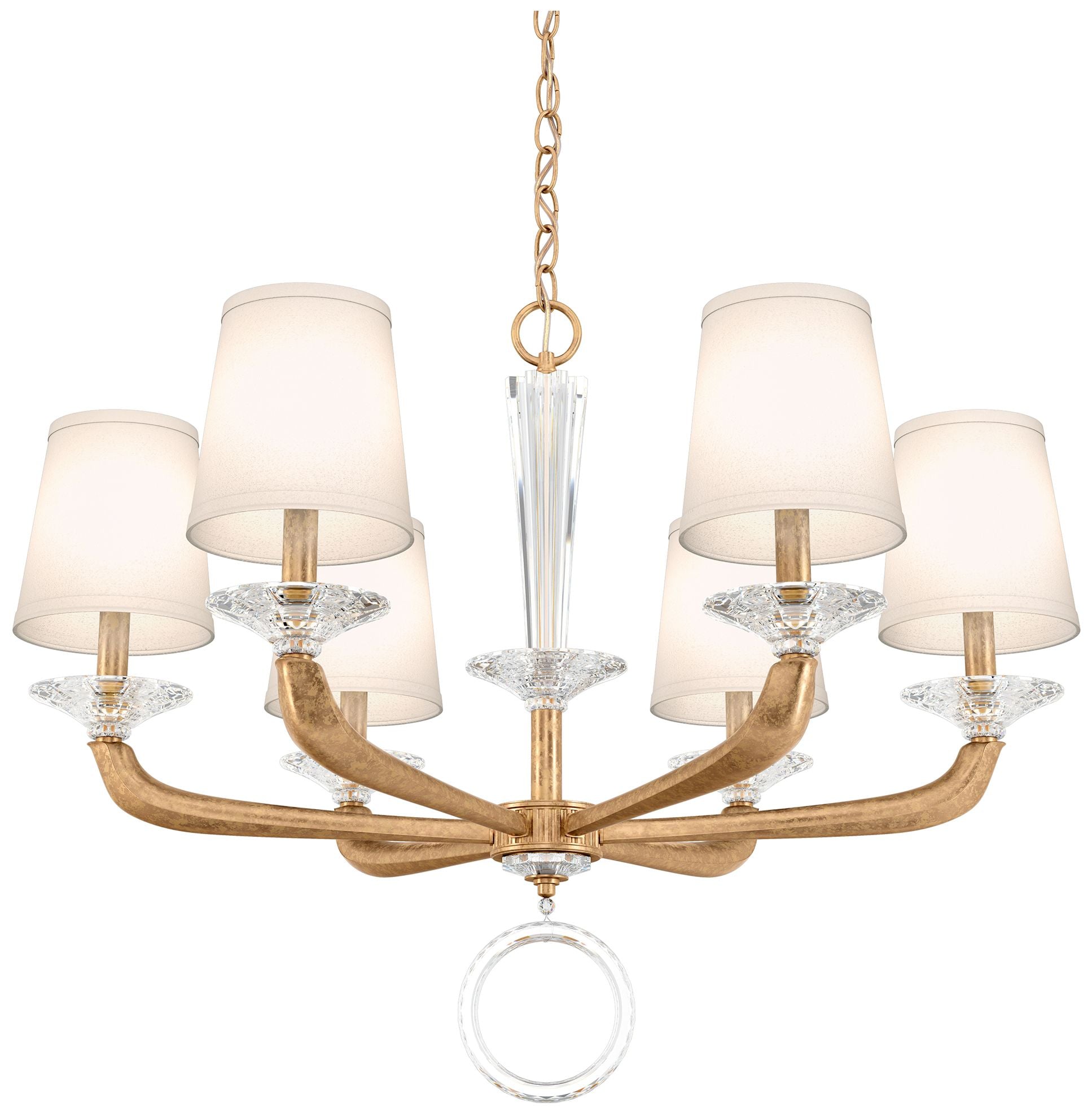 Emilea 22.5"H X 6-Light Crystal Chandelier