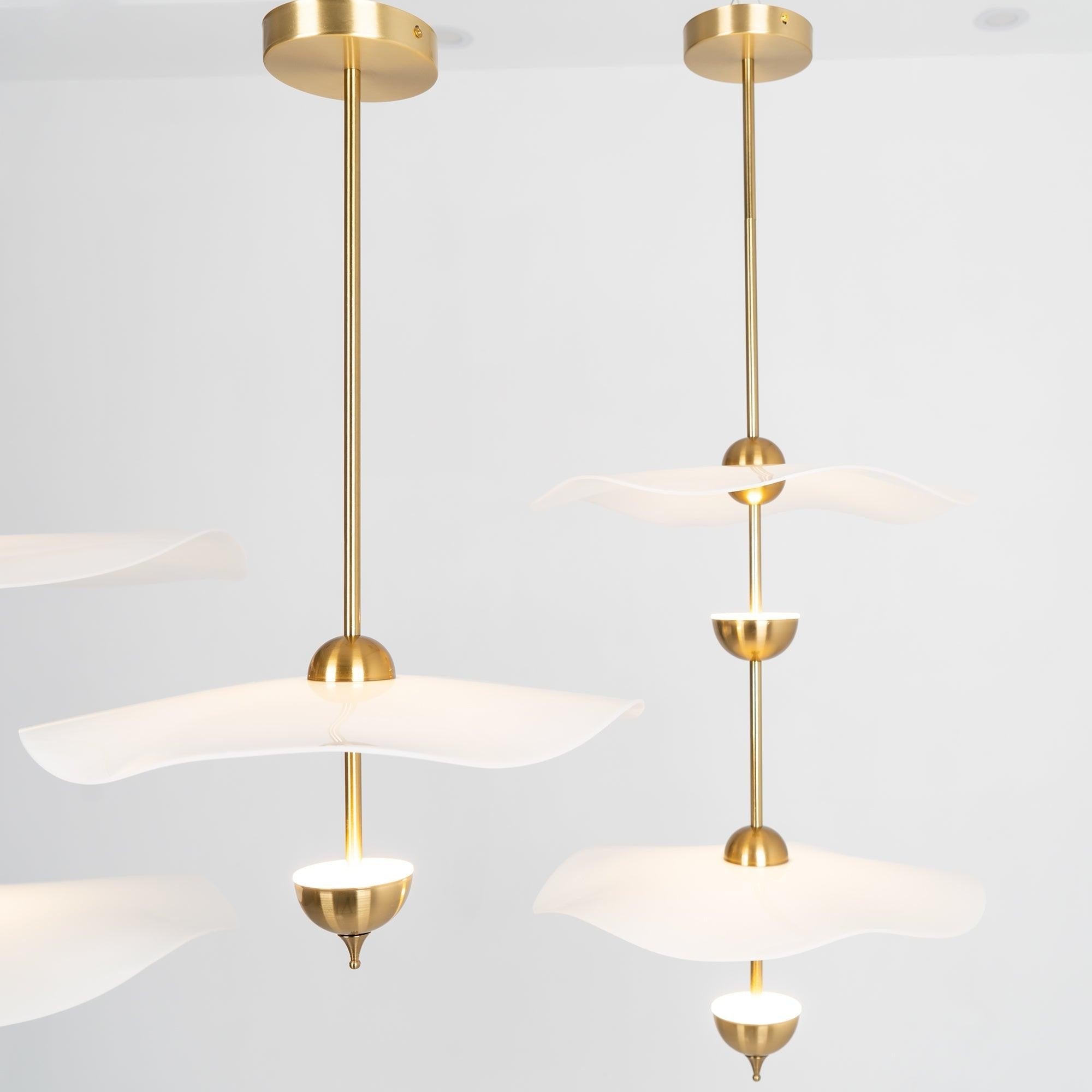 Envolee Biscuit Double Pendant