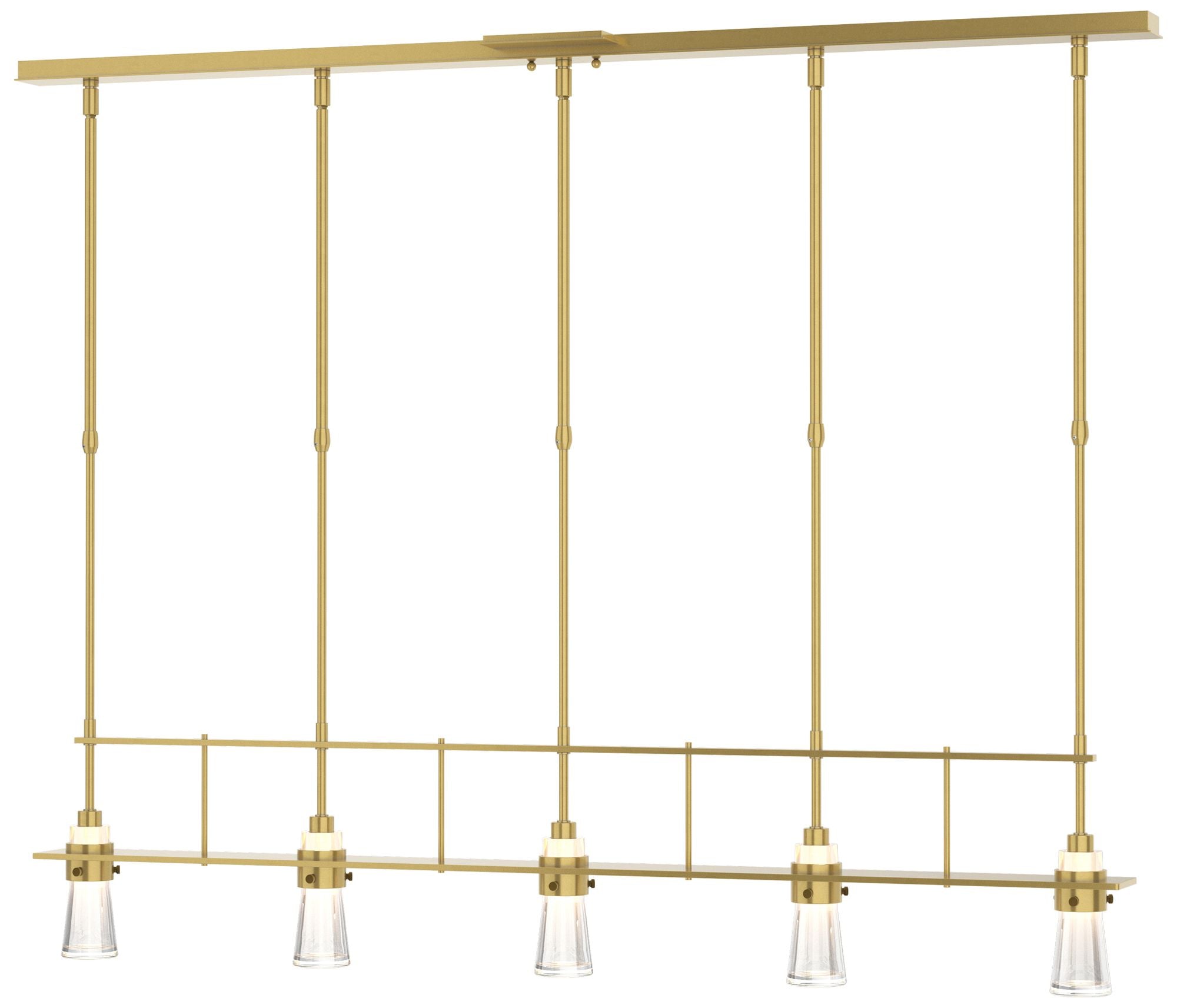 brass chandelier shown as a main product image for dining rooms