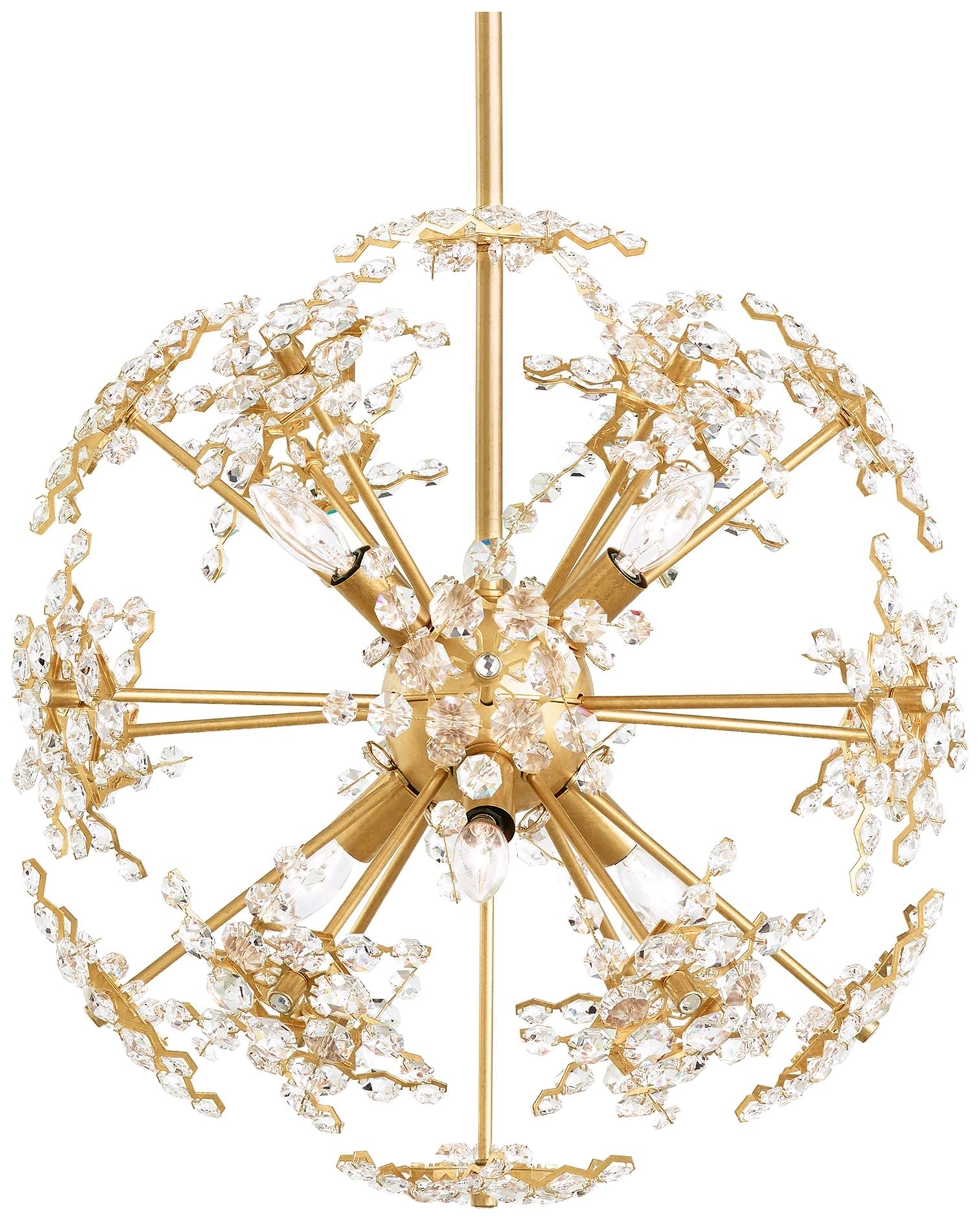 Esteracae 18"H X 6-Light Crystal Chandelier