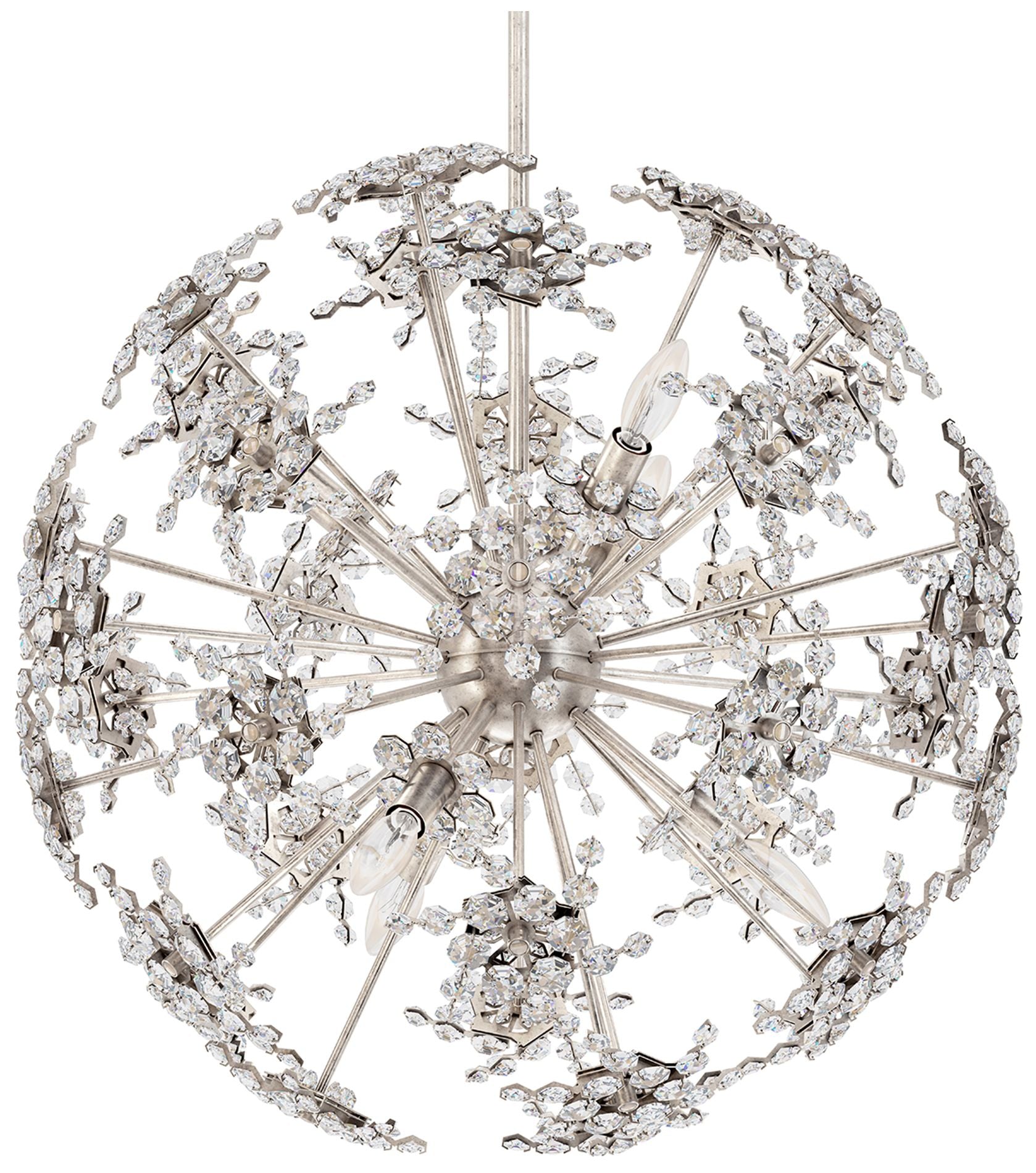 Esteracae 24"H X 6-Light Crystal Chandelier