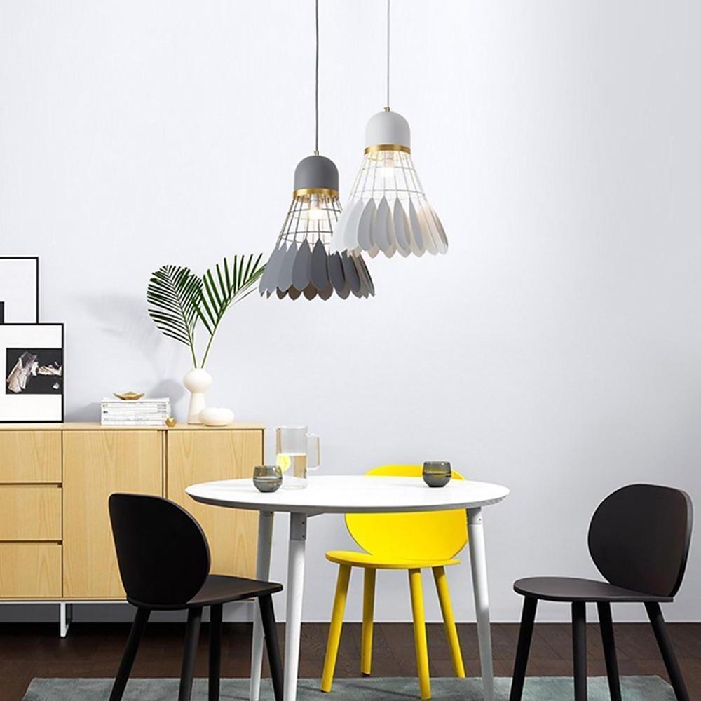 1 Bulb Industrial Pendant Lamp Metal Mini Geometrical detail view 12