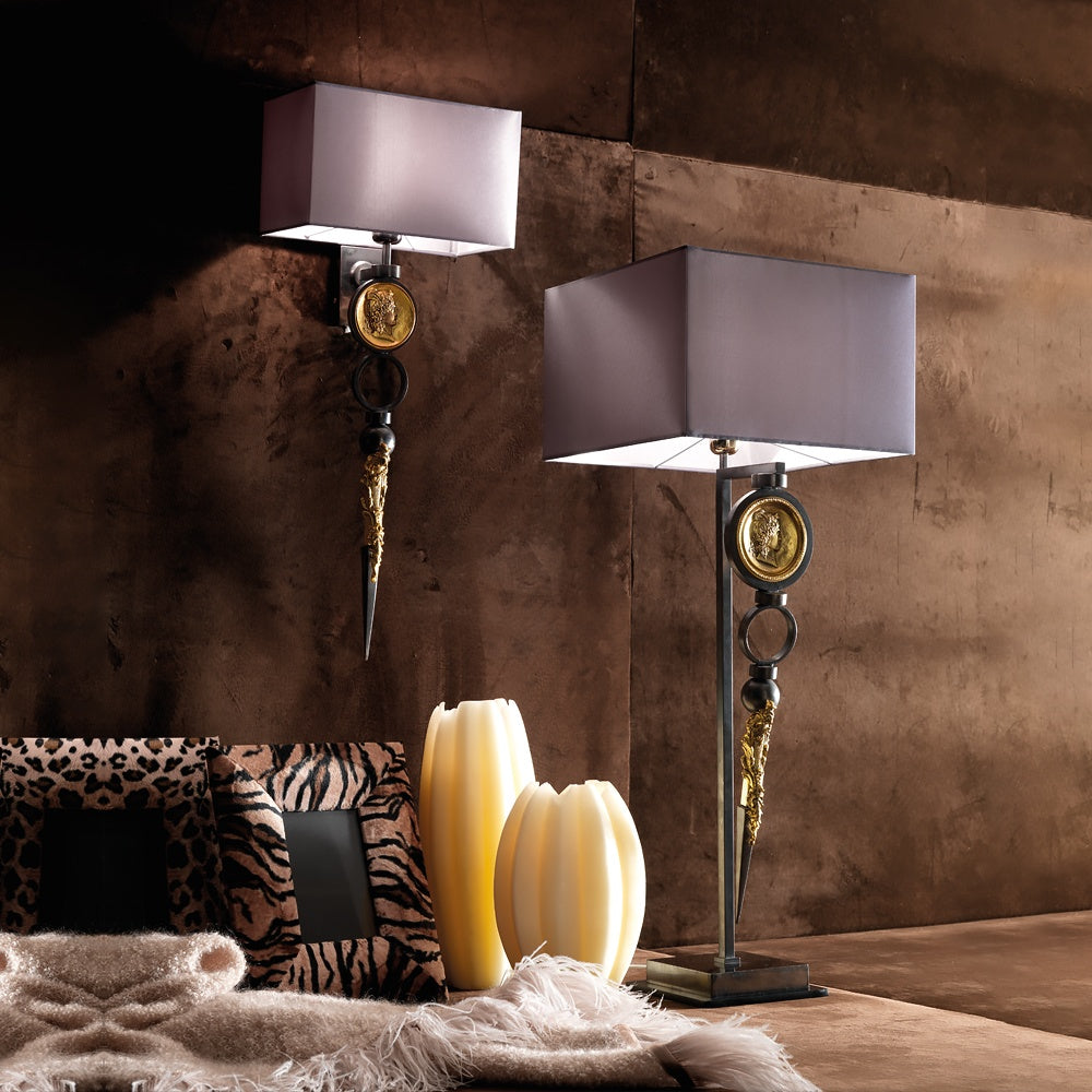 Exclusive Italian Pewter Wall Sconce
