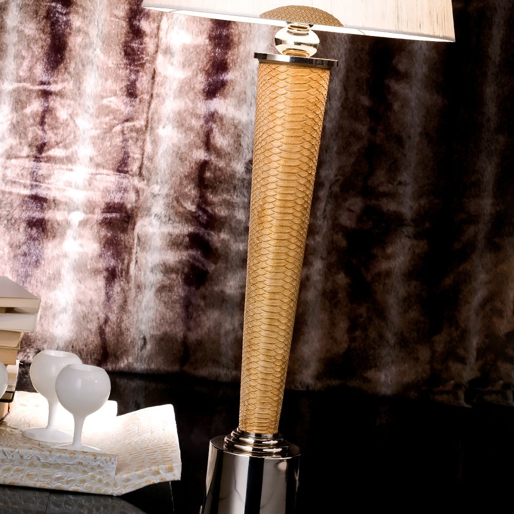 Exclusive Italian Luxury Print Table Lamp