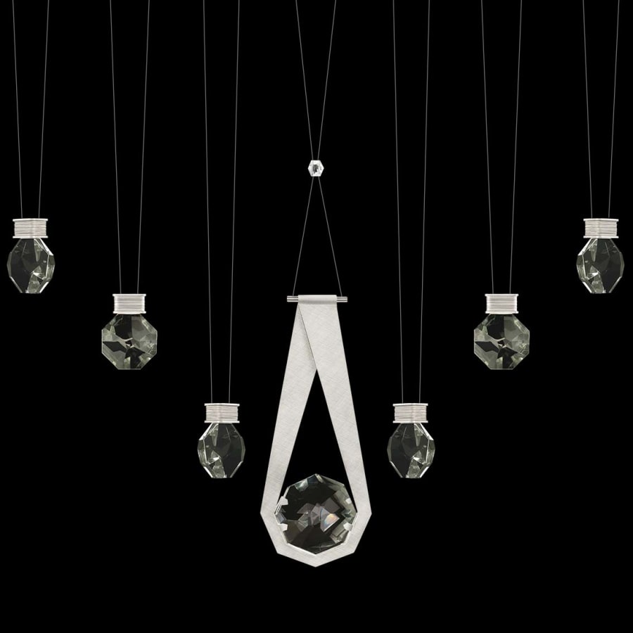 ARIA 14-Light 60" Wide LED Crystal Pendant