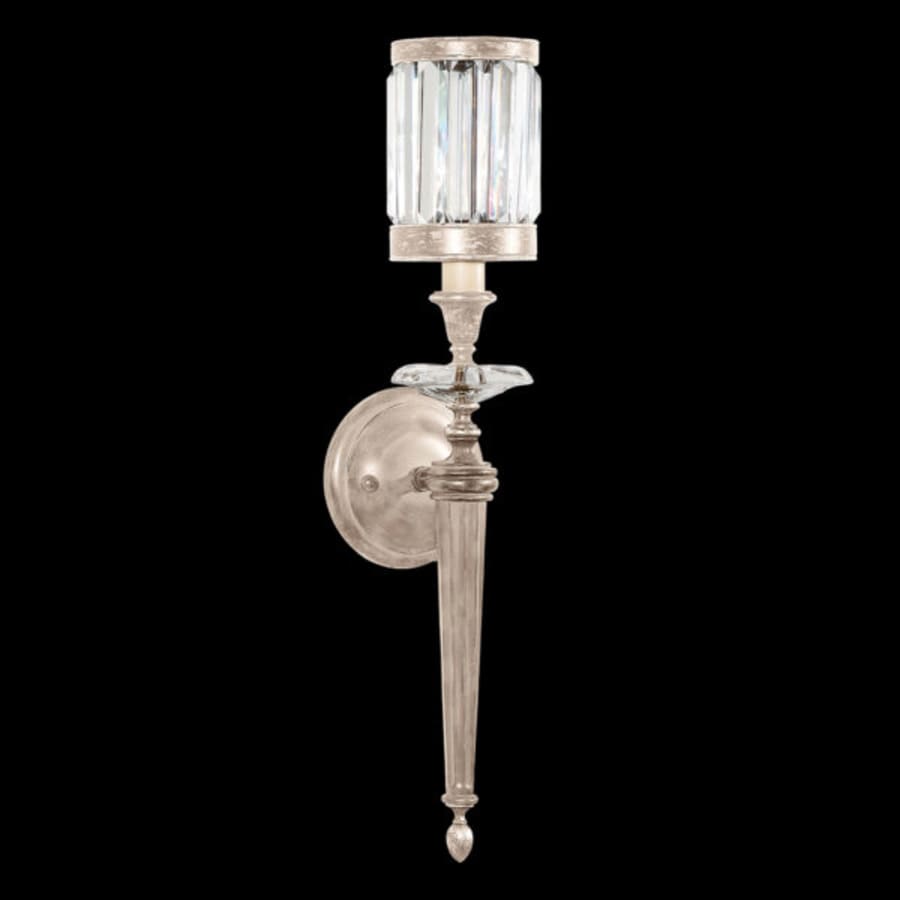 Eaton Place Silver Single-Light Wall Sconce