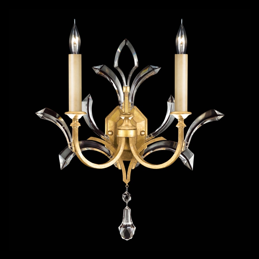 Beveled Arcs 2-Light 22" Tall Wall Sconce