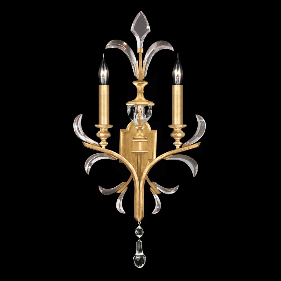 Beveled Arcs 2-Light 32" Tall Wall Sconce