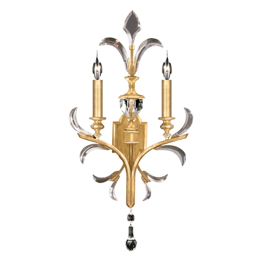 Beveled Arcs 2-Light 32" Tall Wall Sconce