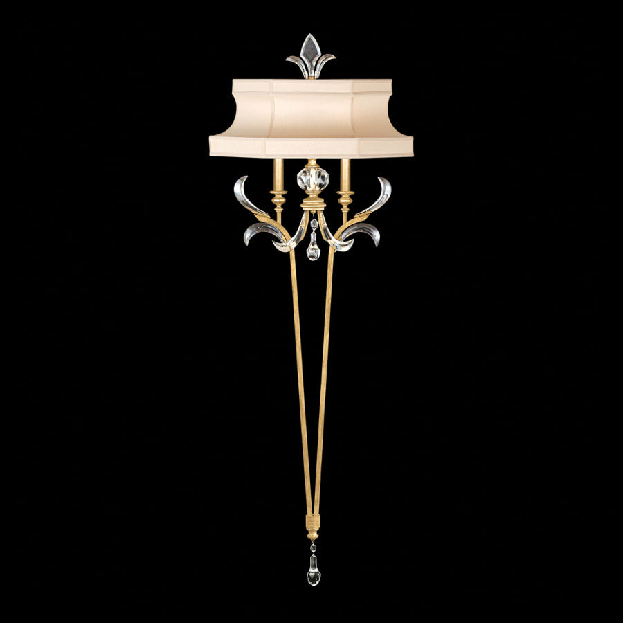 Beveled Arcs 2-Light 66" Tall Wall Sconce