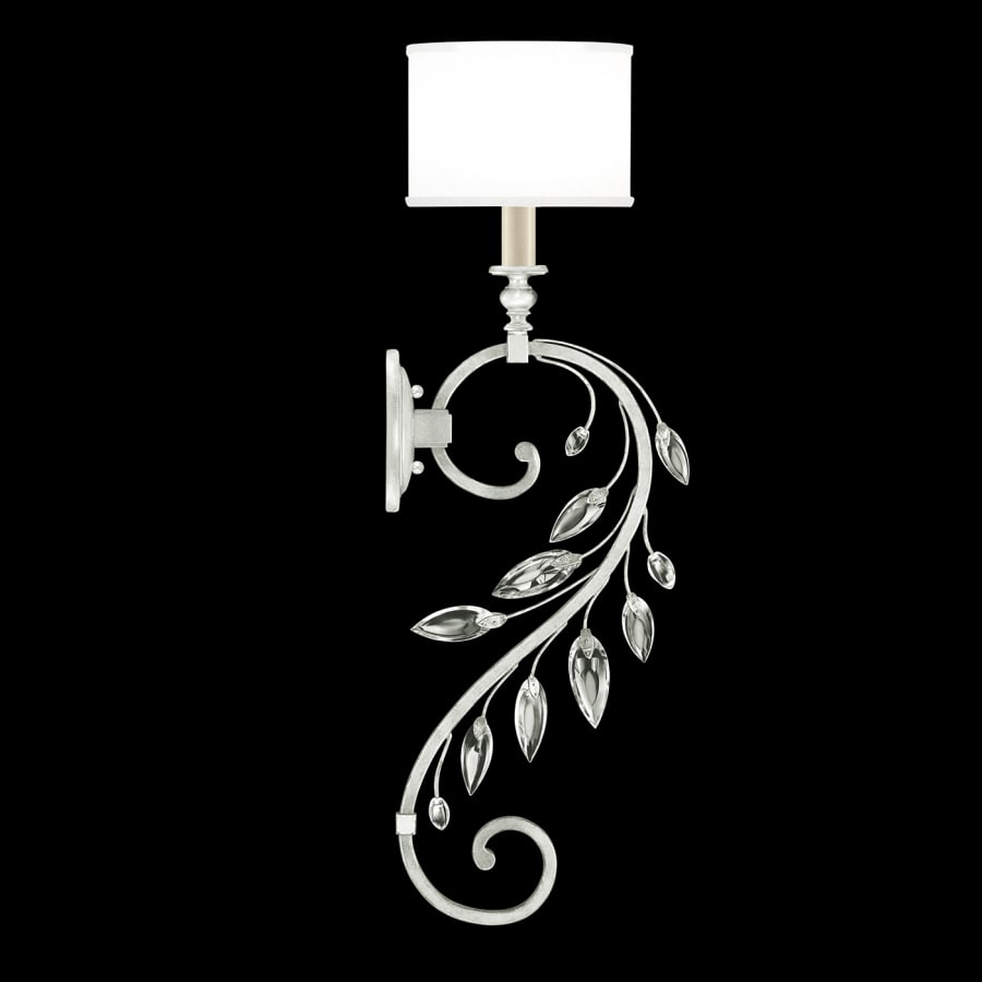 Crystal Laurel 32" Tall Wall Sconce