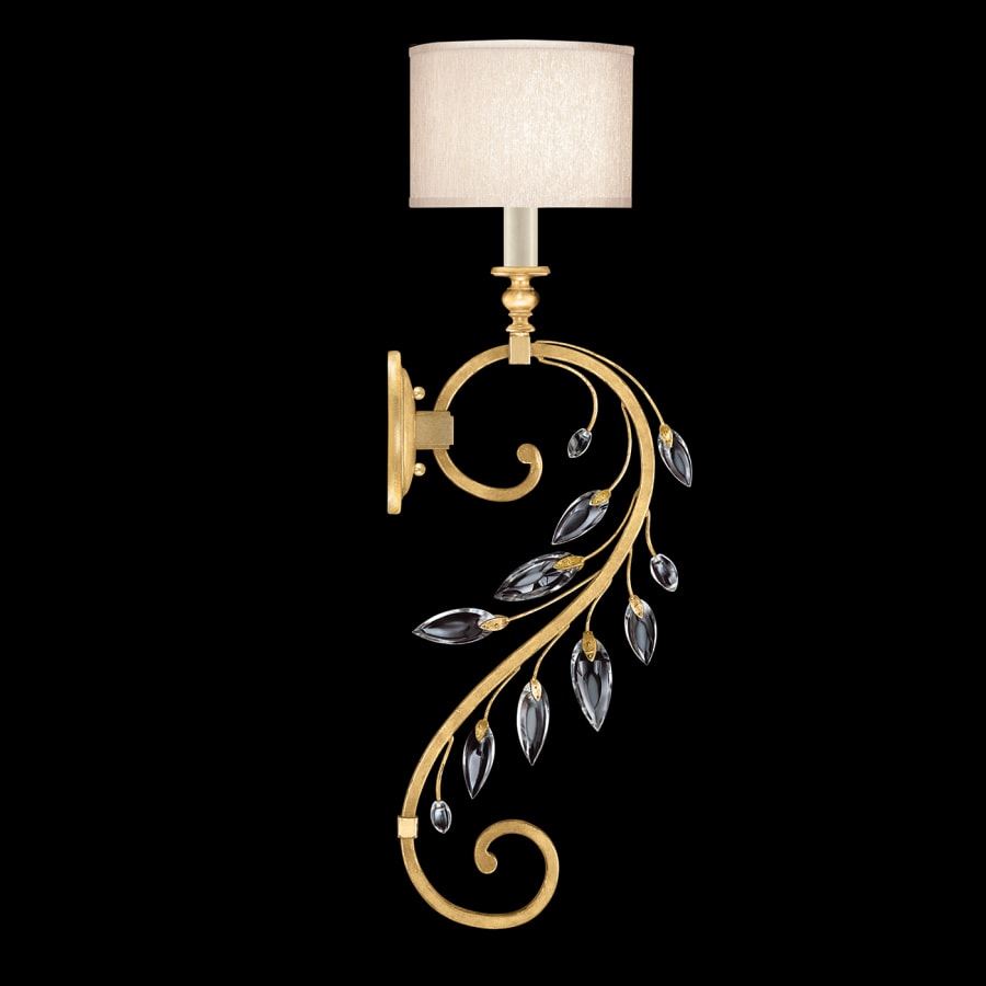 Crystal Laurel 32" Tall Wall Sconce