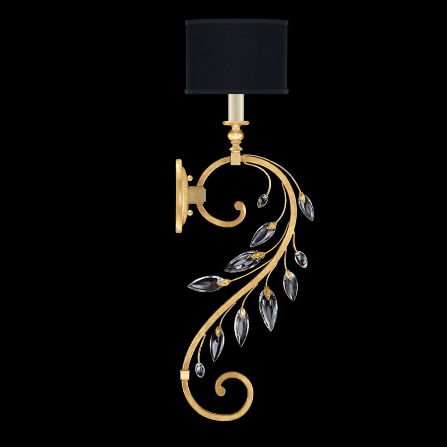 Crystal Laurel 32" Tall Wall Sconce
