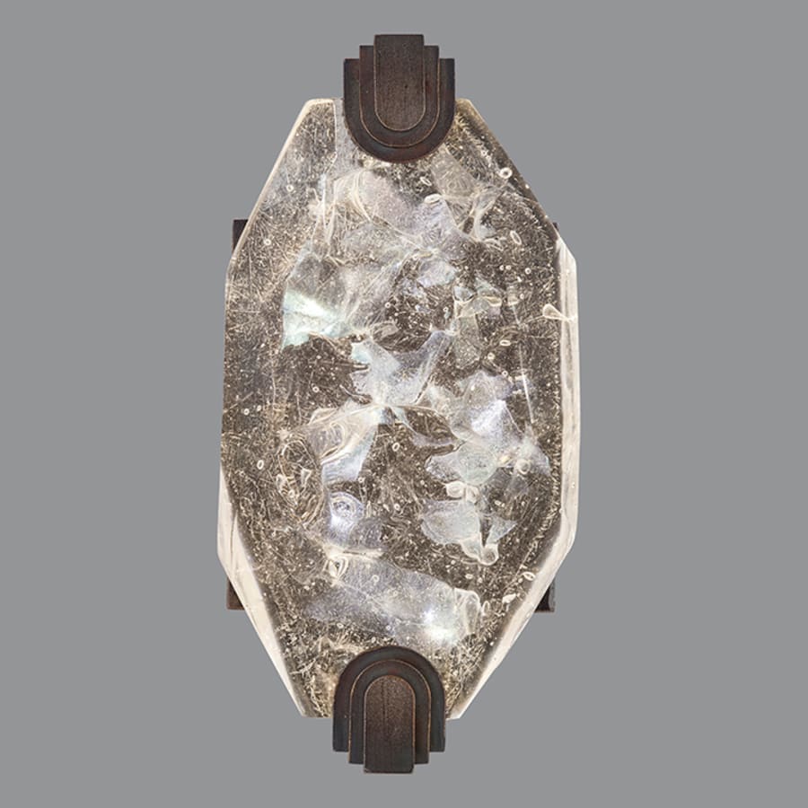 LED Wall Sconce in Bronze Leaf Finish From the Allison