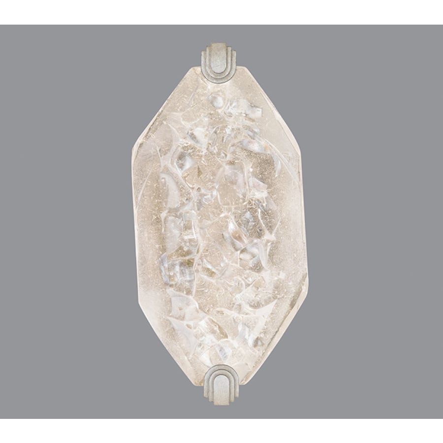 LED Wall Sconce in Silver Leaf Finish From the Allison
