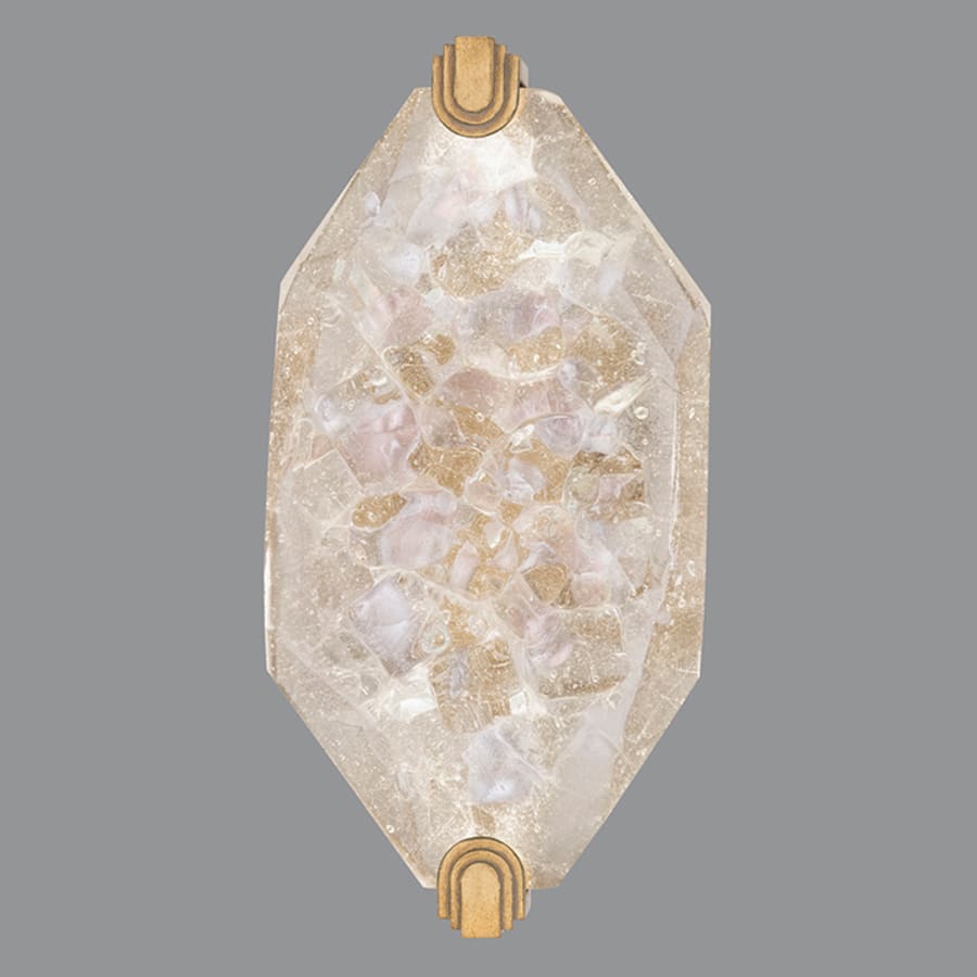 LED Wall Sconce in Gold Leaf Finish From the Allison
