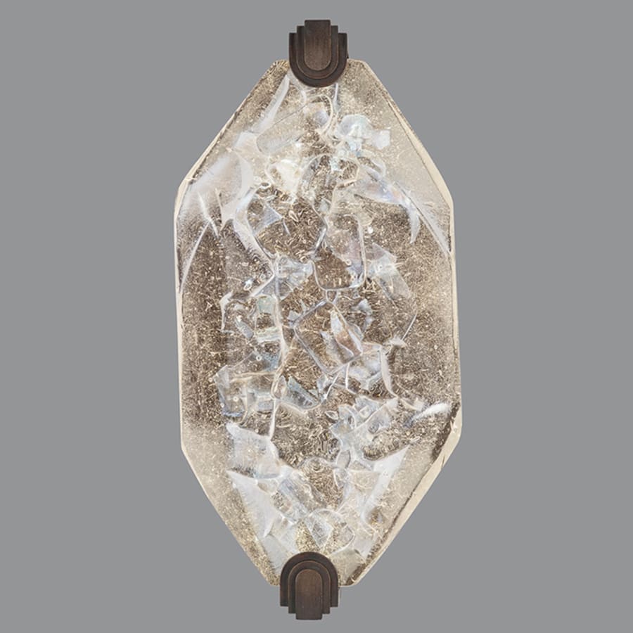 LED Wall Sconce in Bronze Leaf Finish From the Allison