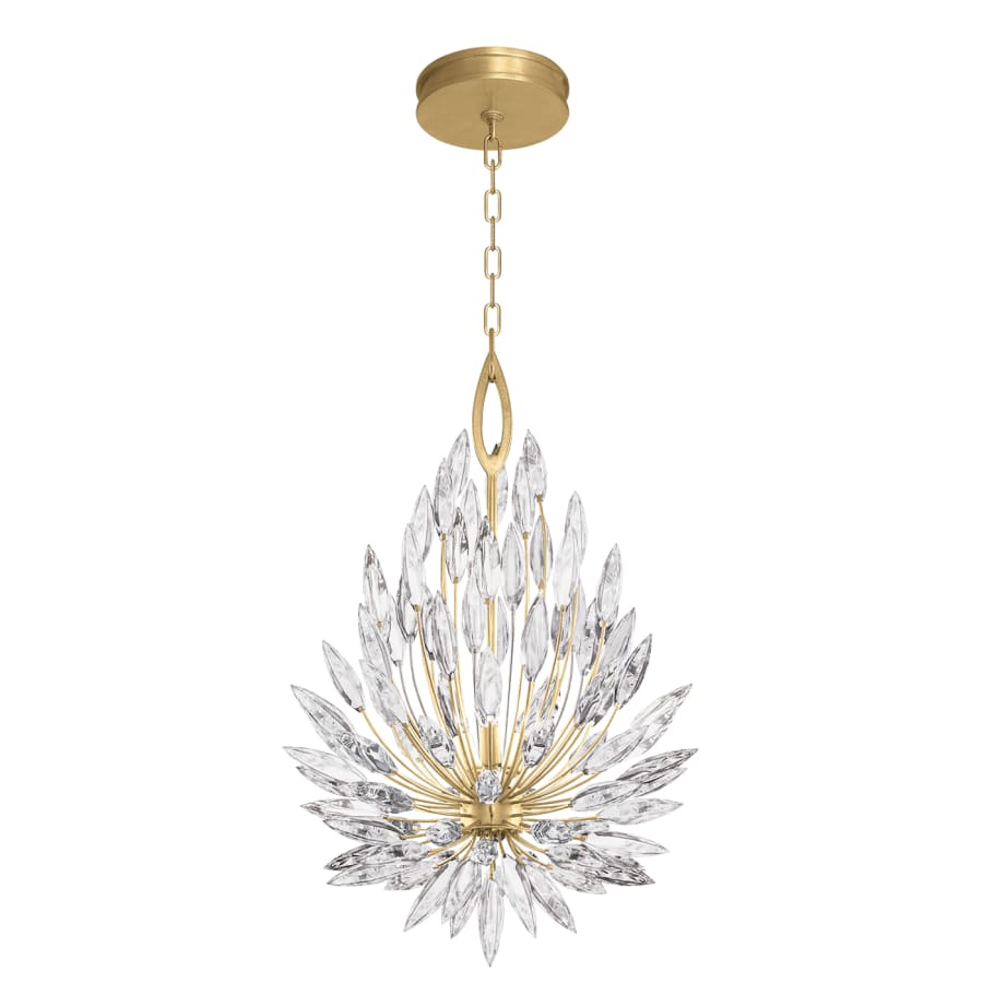 Lily Buds 3-Light 19" Wide Crystal Pendant