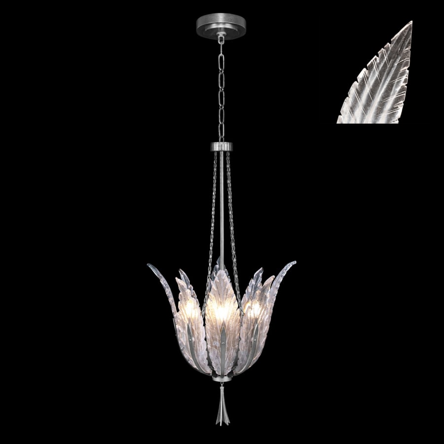 Plume 4-Light 18" Wide Crystal Pendant