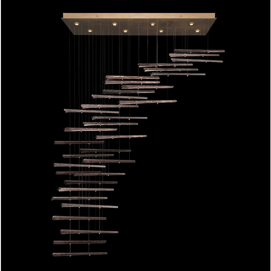 Elevate 8-Light 62" Wide LED Abstract Pendant Light