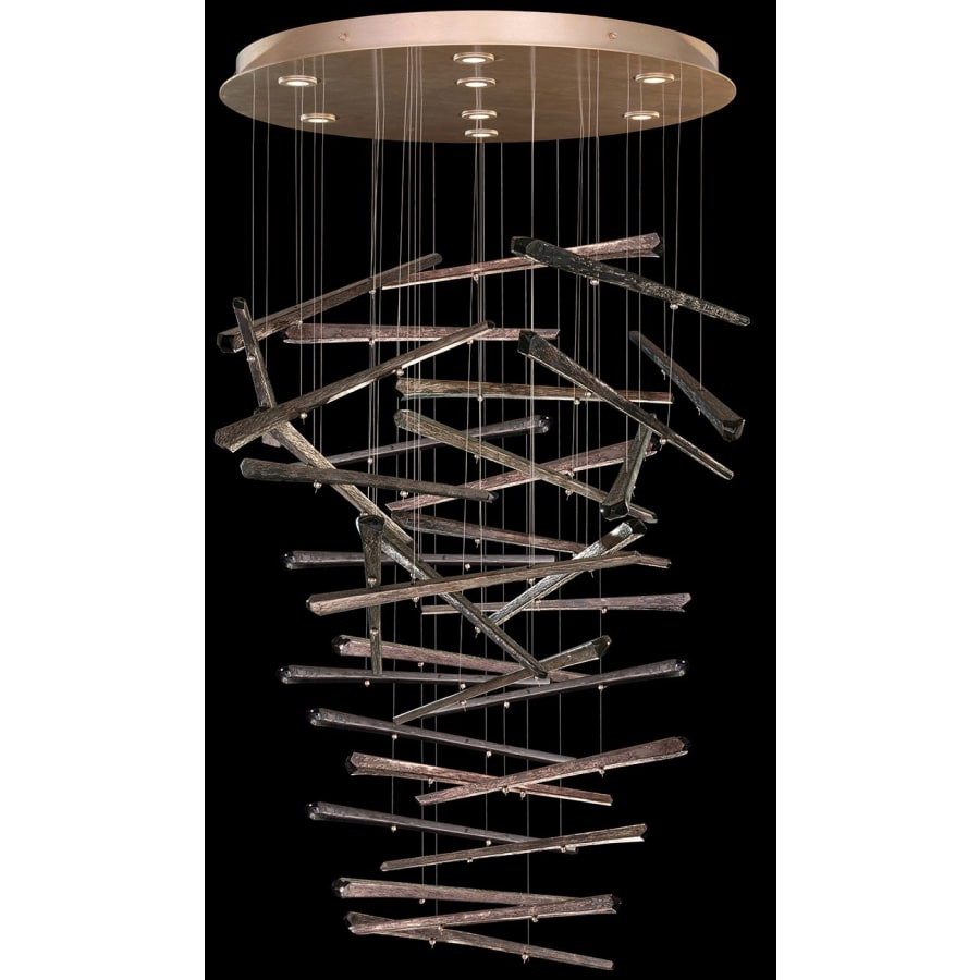 Elevate 8-Light 34" Wide LED Abstract Pendant Light