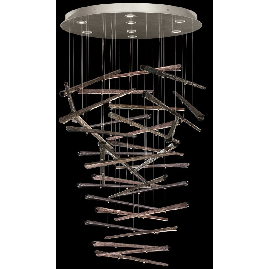Elevate 8-Light 34" Wide LED Abstract Pendant Light
