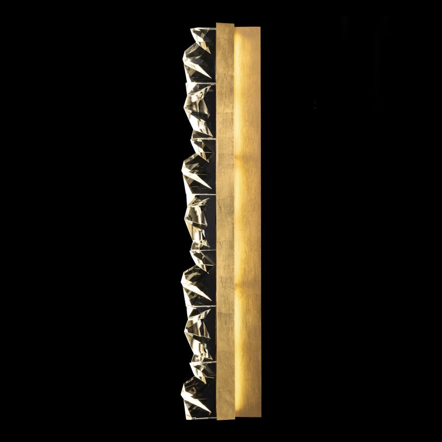 Artisan Strata 43" Tall LED Wall Light wall light in crystal | Tianguang Select
