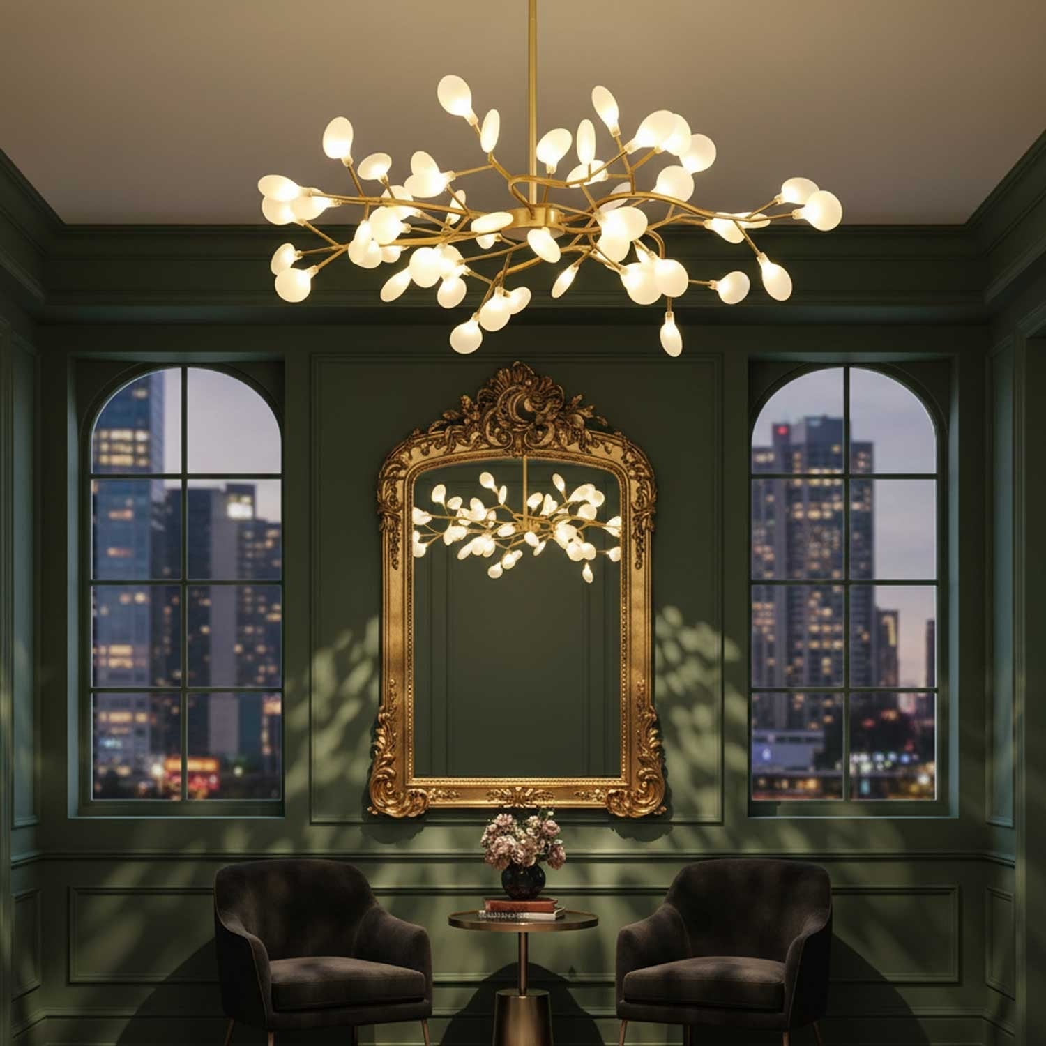 Firefly Sputnik LED Chandelier
