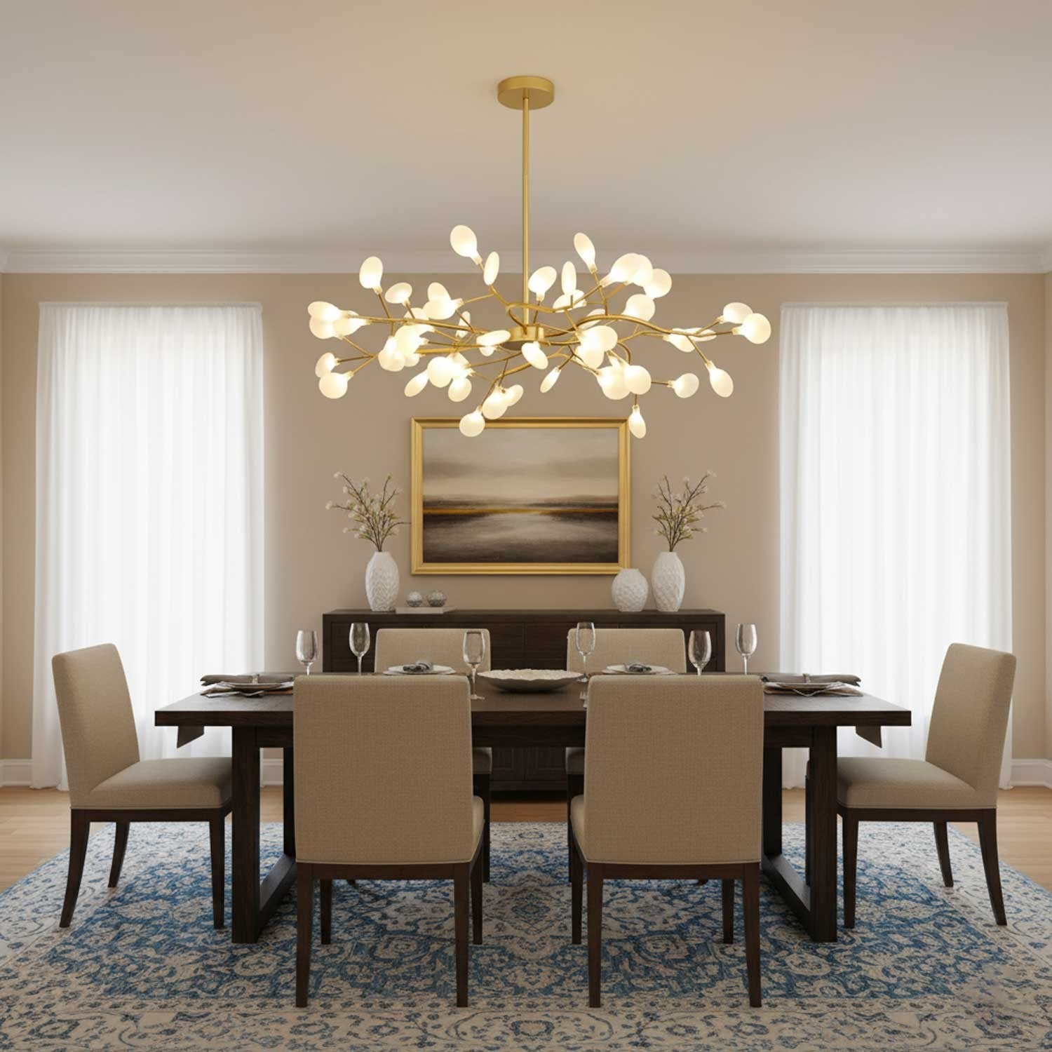 Firefly Sputnik LED Chandelier