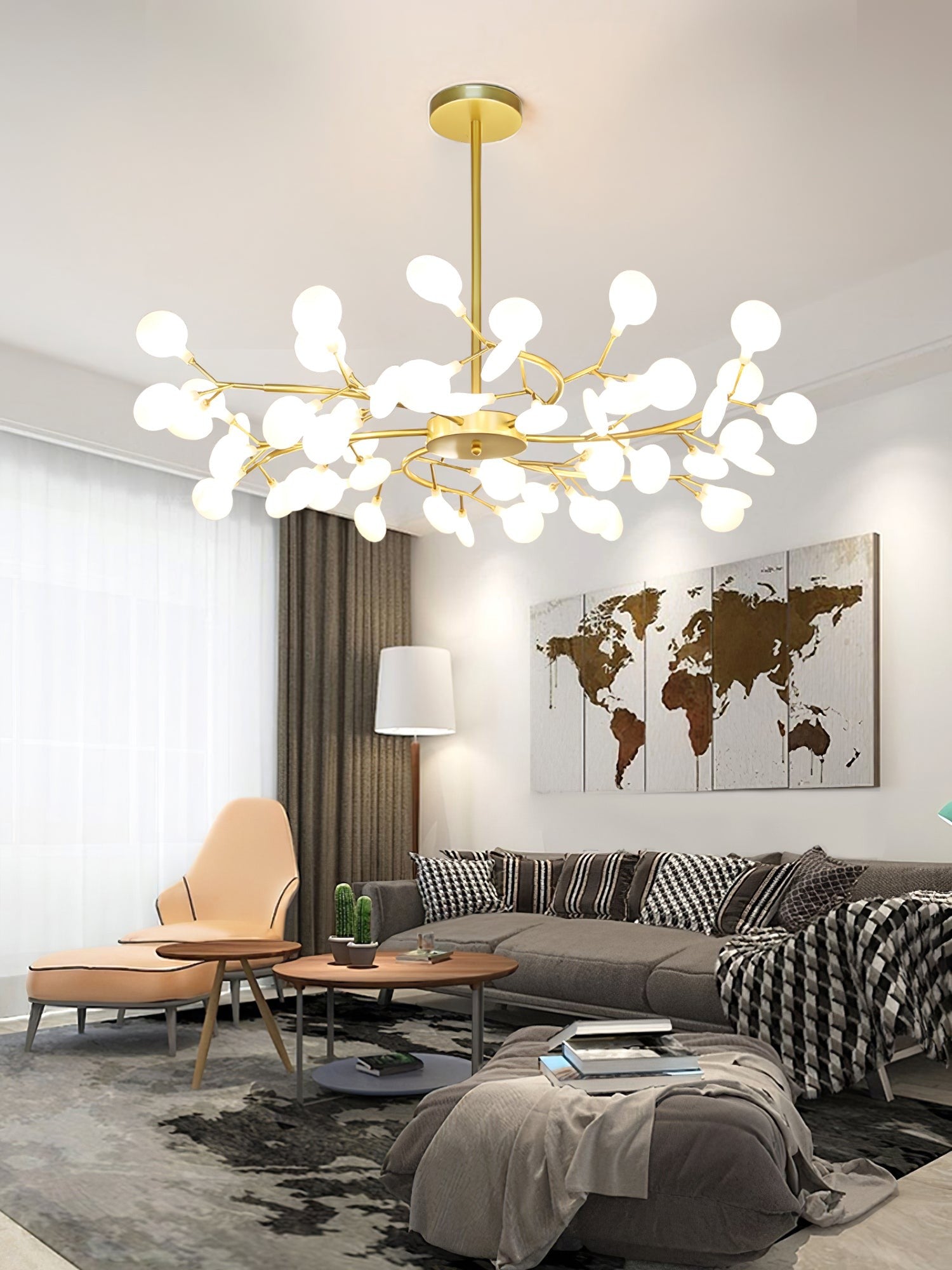 Firefly Sputnik LED Chandelier