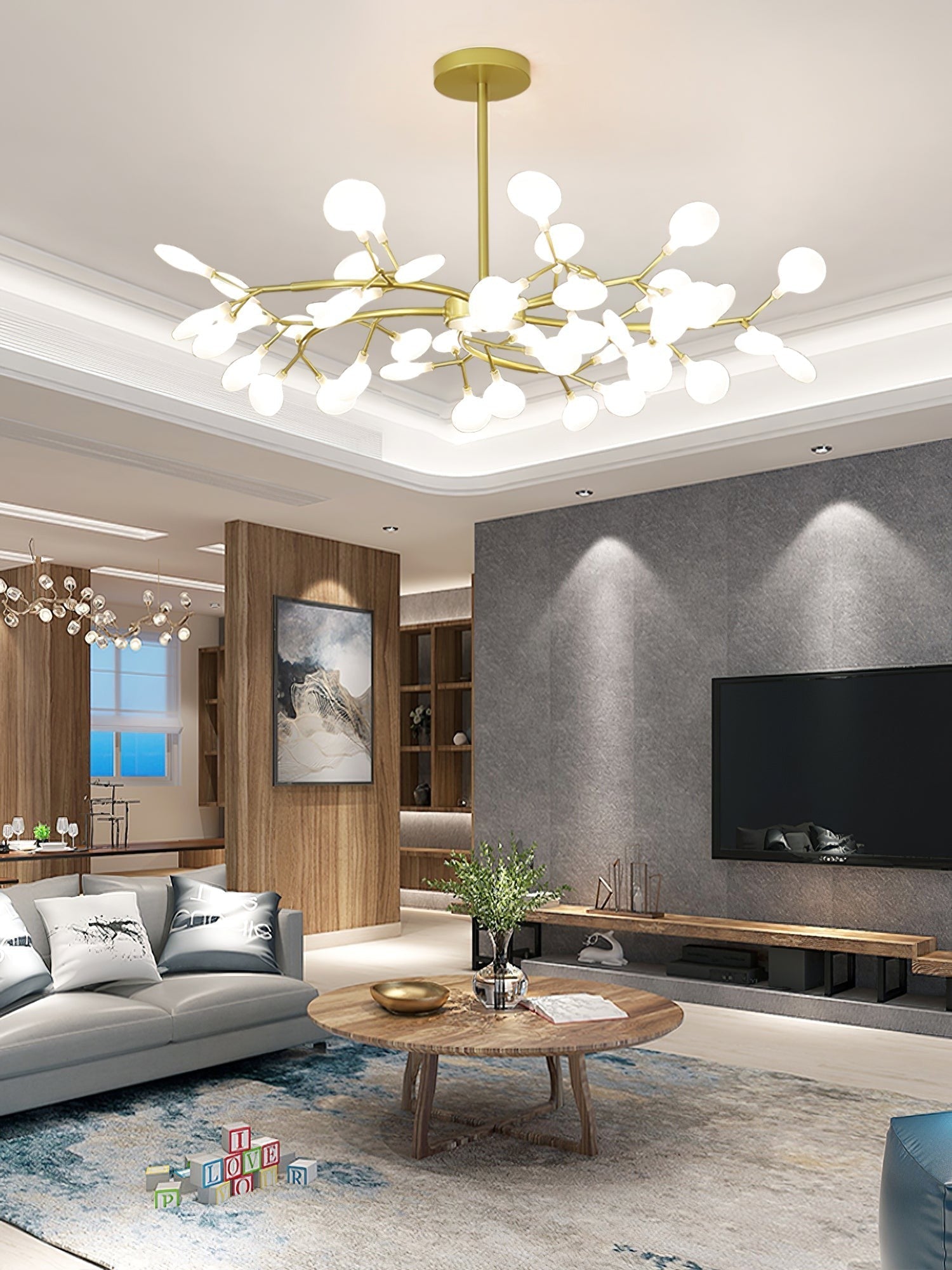Firefly Sputnik LED Chandelier