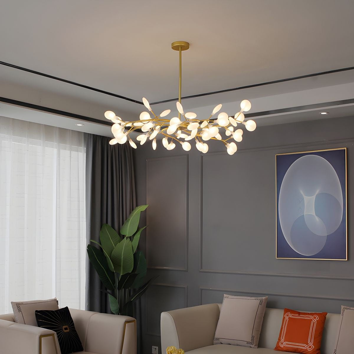 Firefly Sputnik LED Chandelier