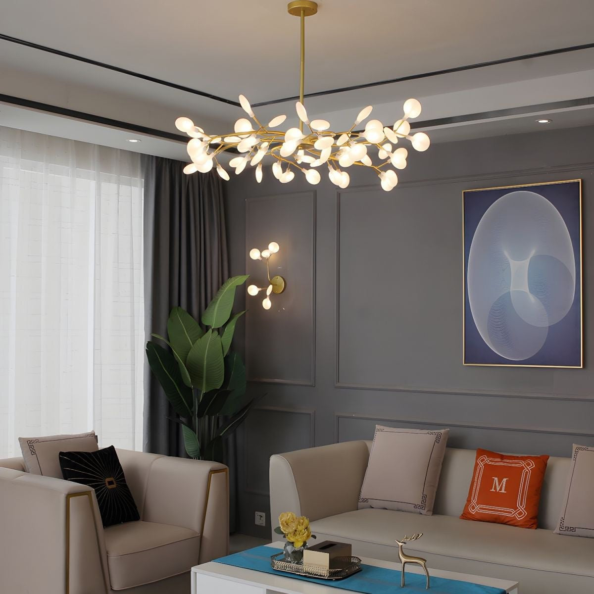 Firefly Sputnik LED Chandelier