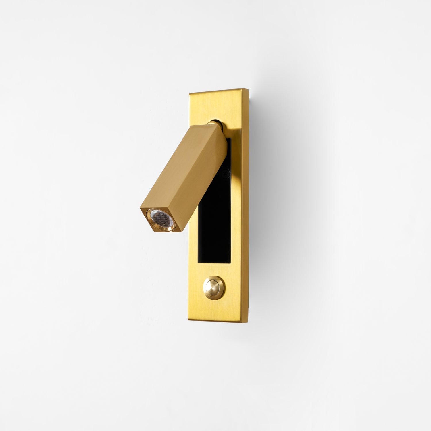 Flush-Fold Bedside Reading Light Wall Sconce
