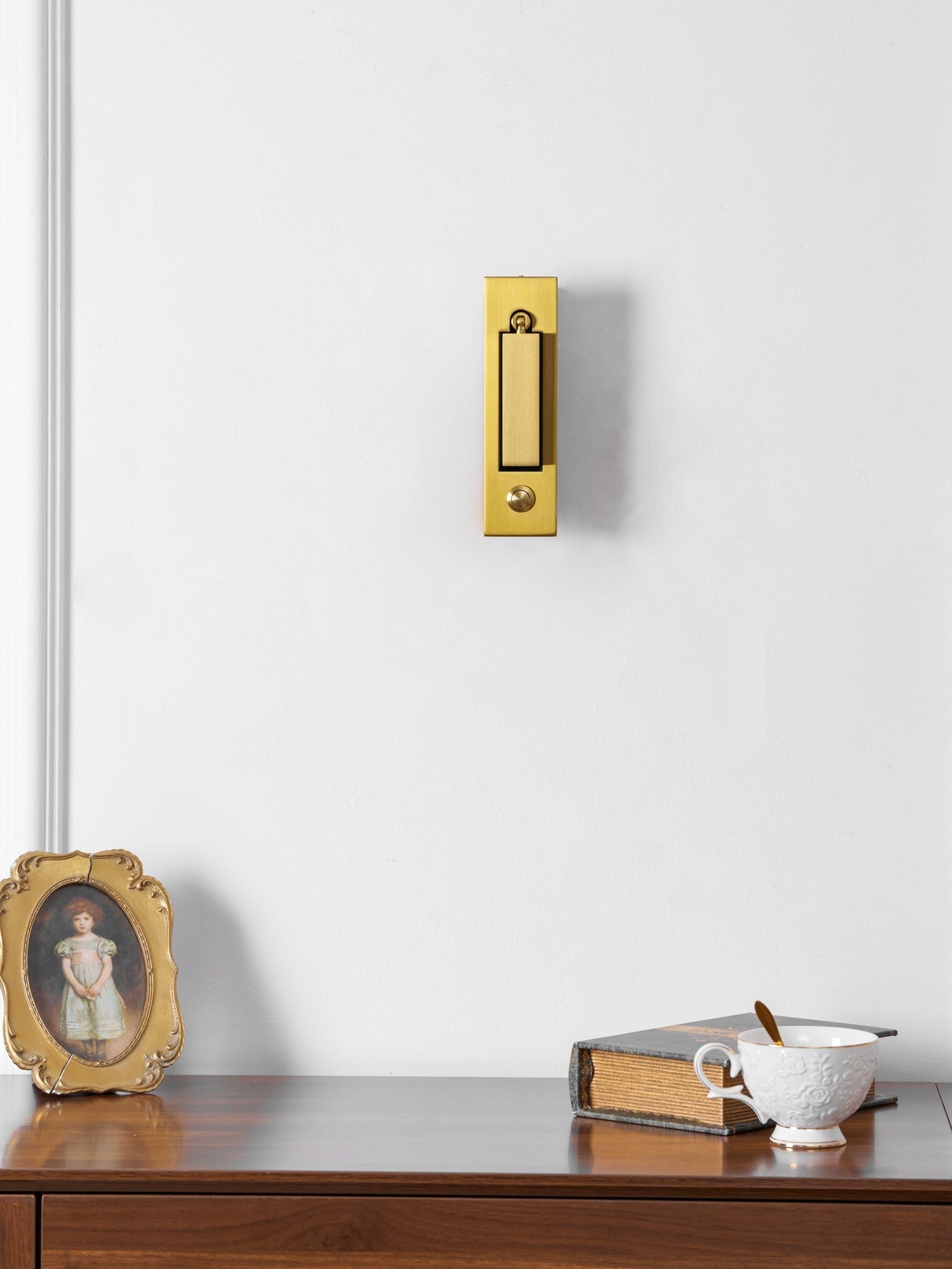 Flush-Fold Bedside Reading Light Wall Sconce