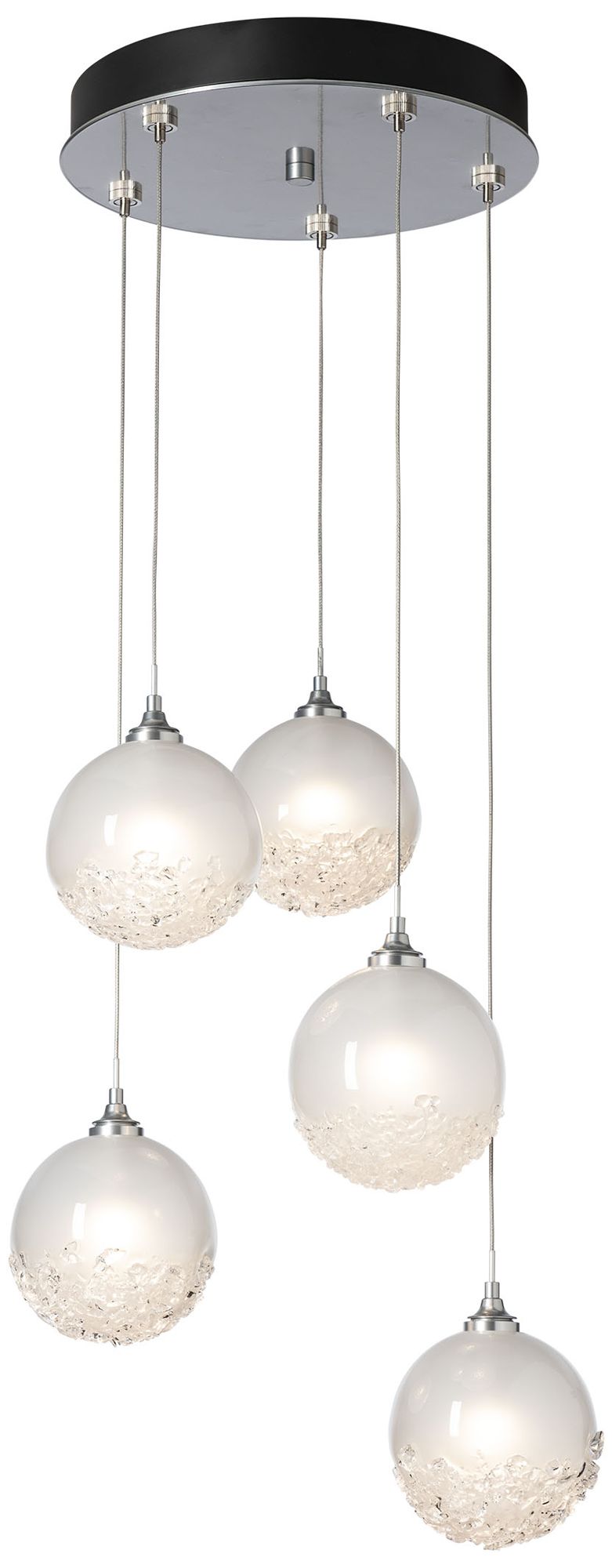 Fritz 5-Light Sterling Globe Chandelier