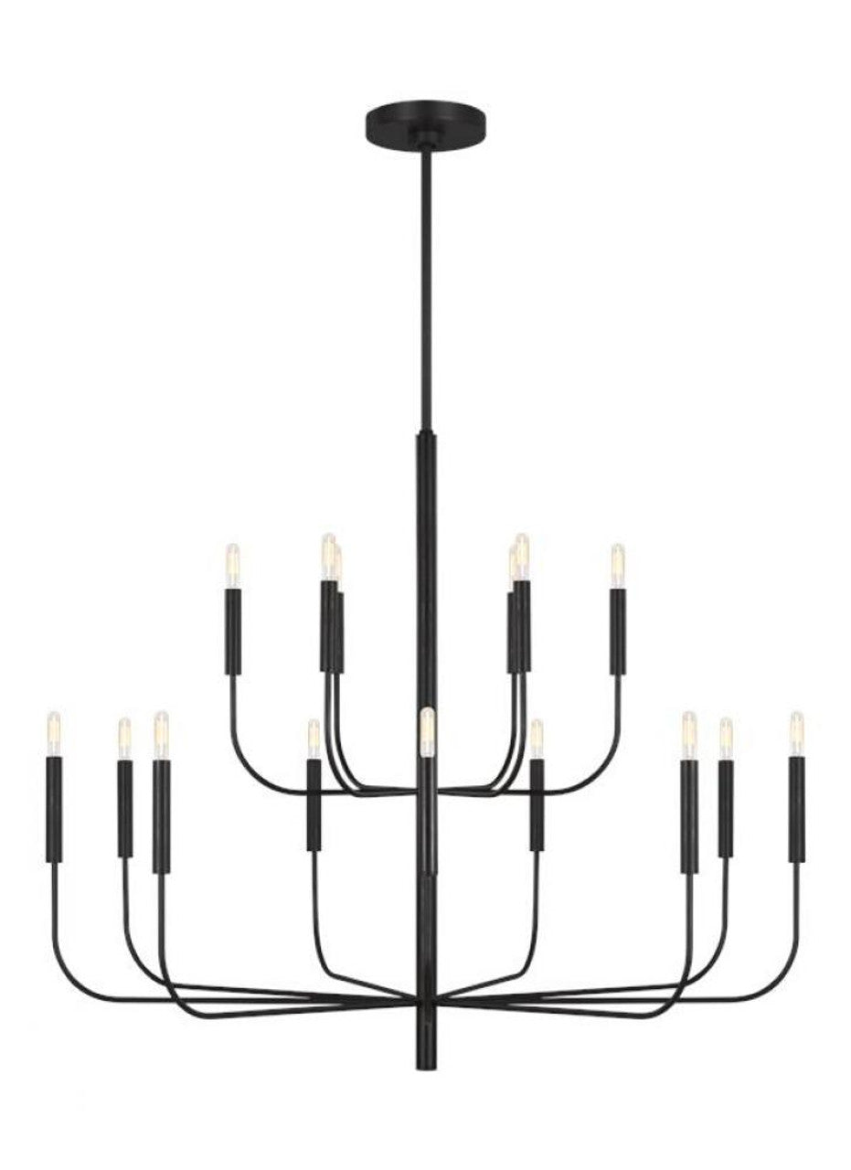 Brianna 15-Light Large Two-Tier Chandelier