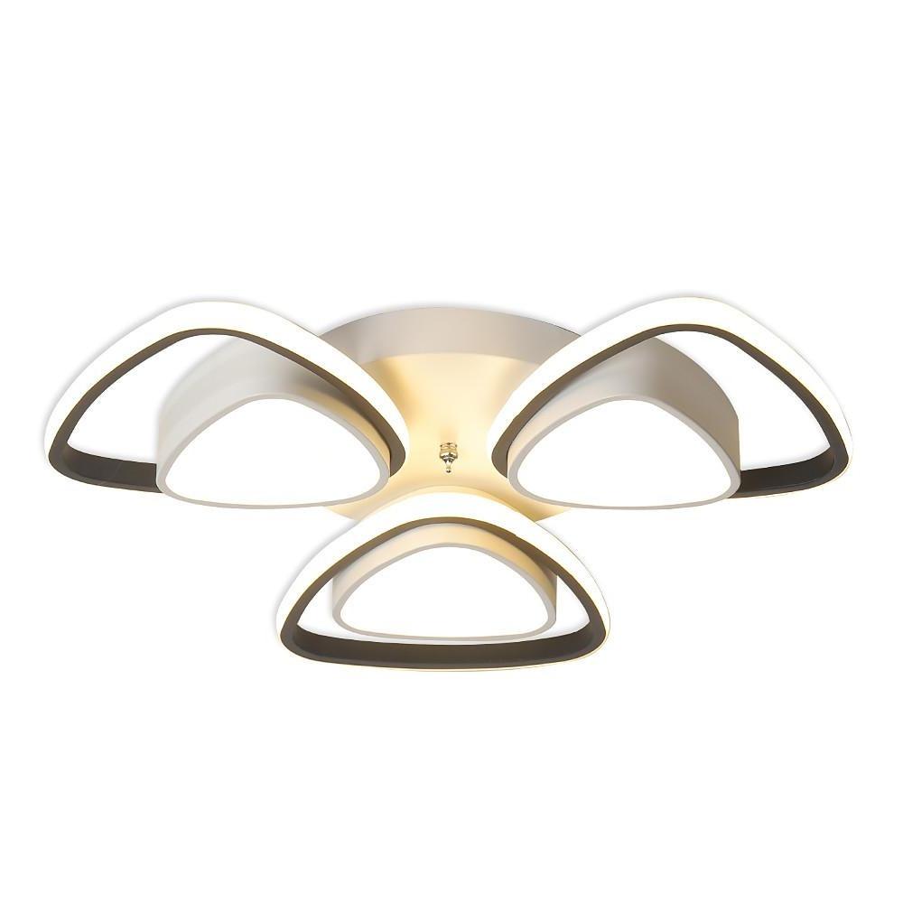 Unique Geometric LED Flush Mount Ceiling Light