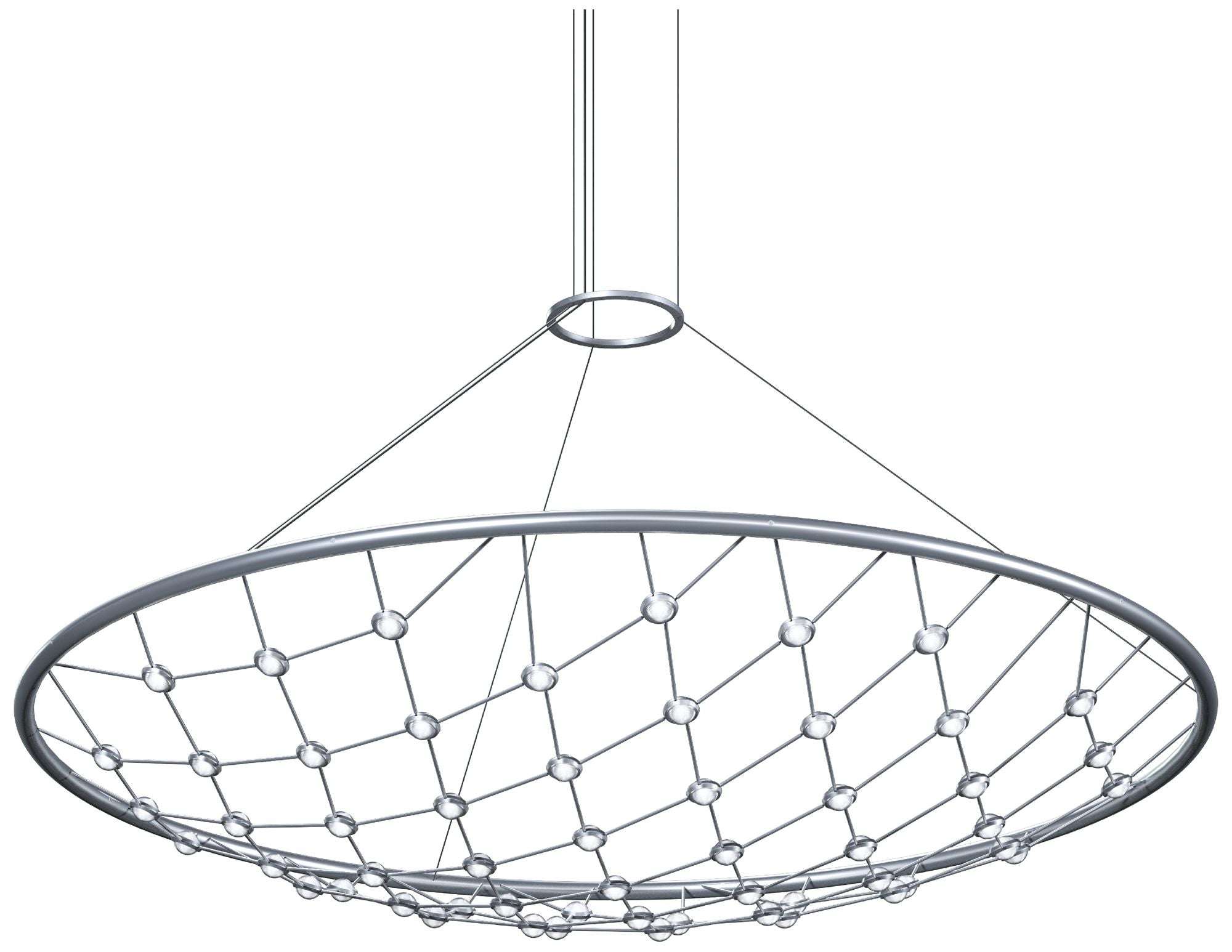 Galaxy Matrix 60" Round LED Pendant with 20 ft Cord/Cable