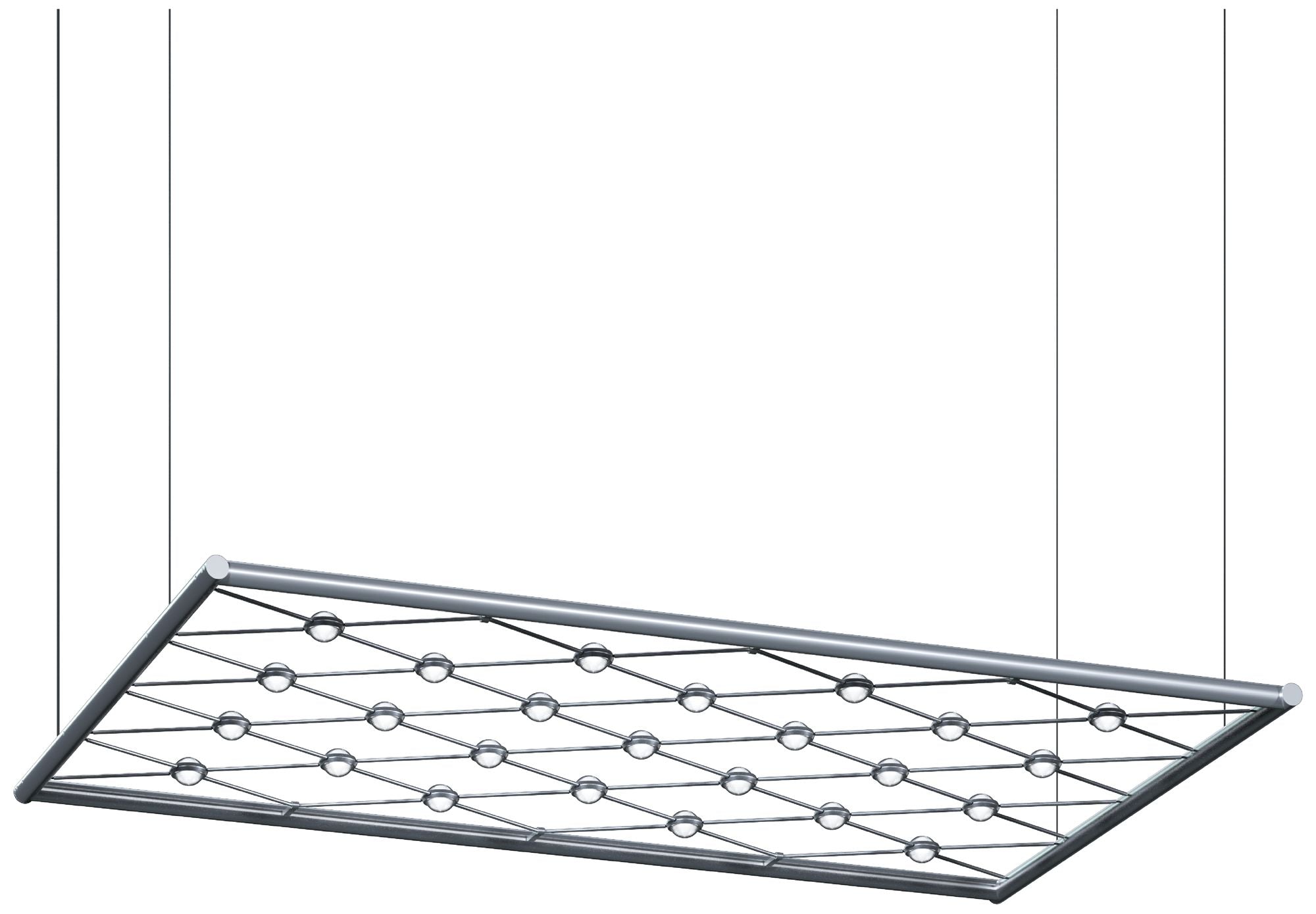Galaxy Matrix Horizontal (2 ft x 4 ft) LED Chandelier