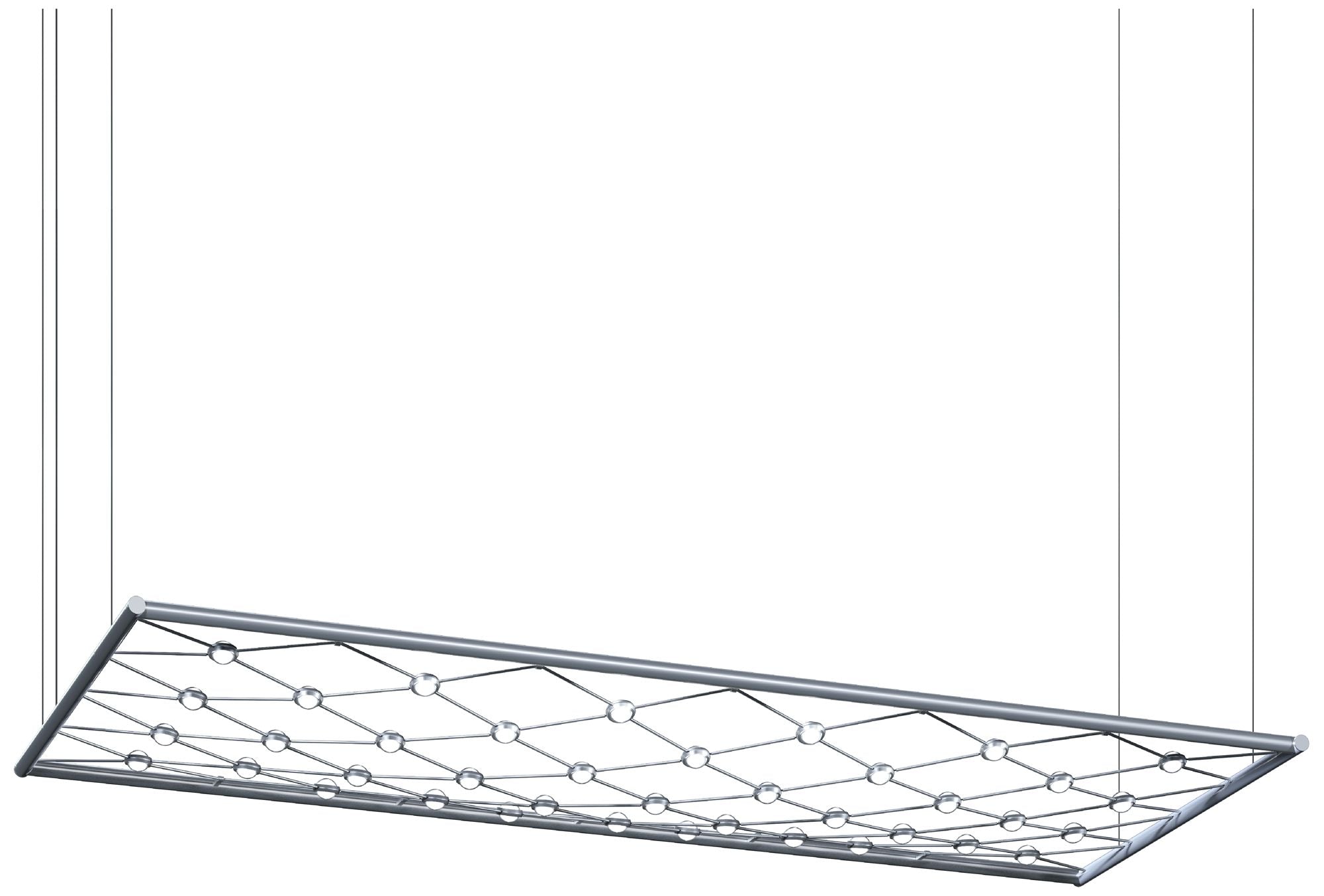 Galaxy Matrix Horizontal (2x6) LED Chandelier